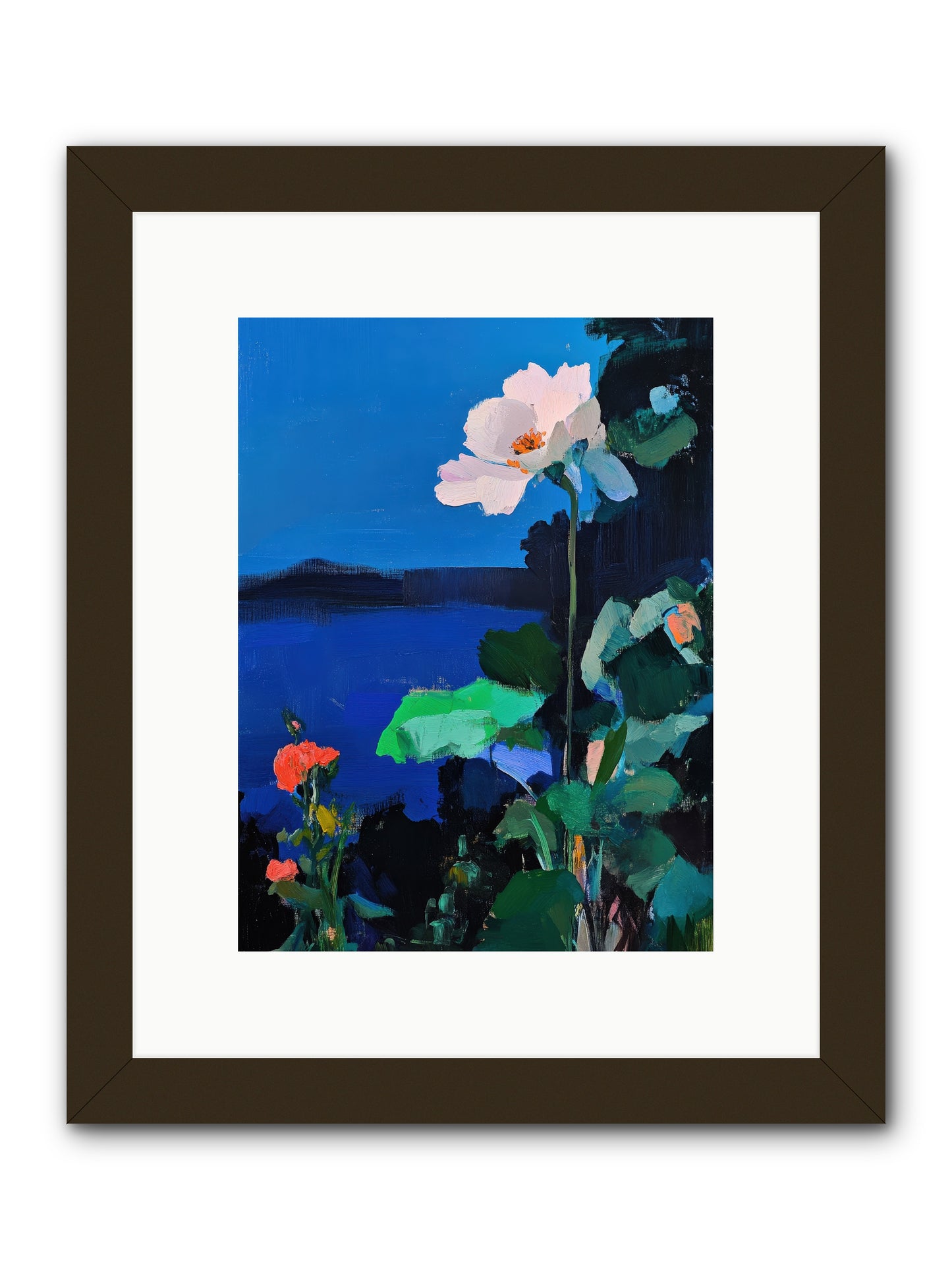Luminous Reverie-REZ -- Framed Print - Black 9x12