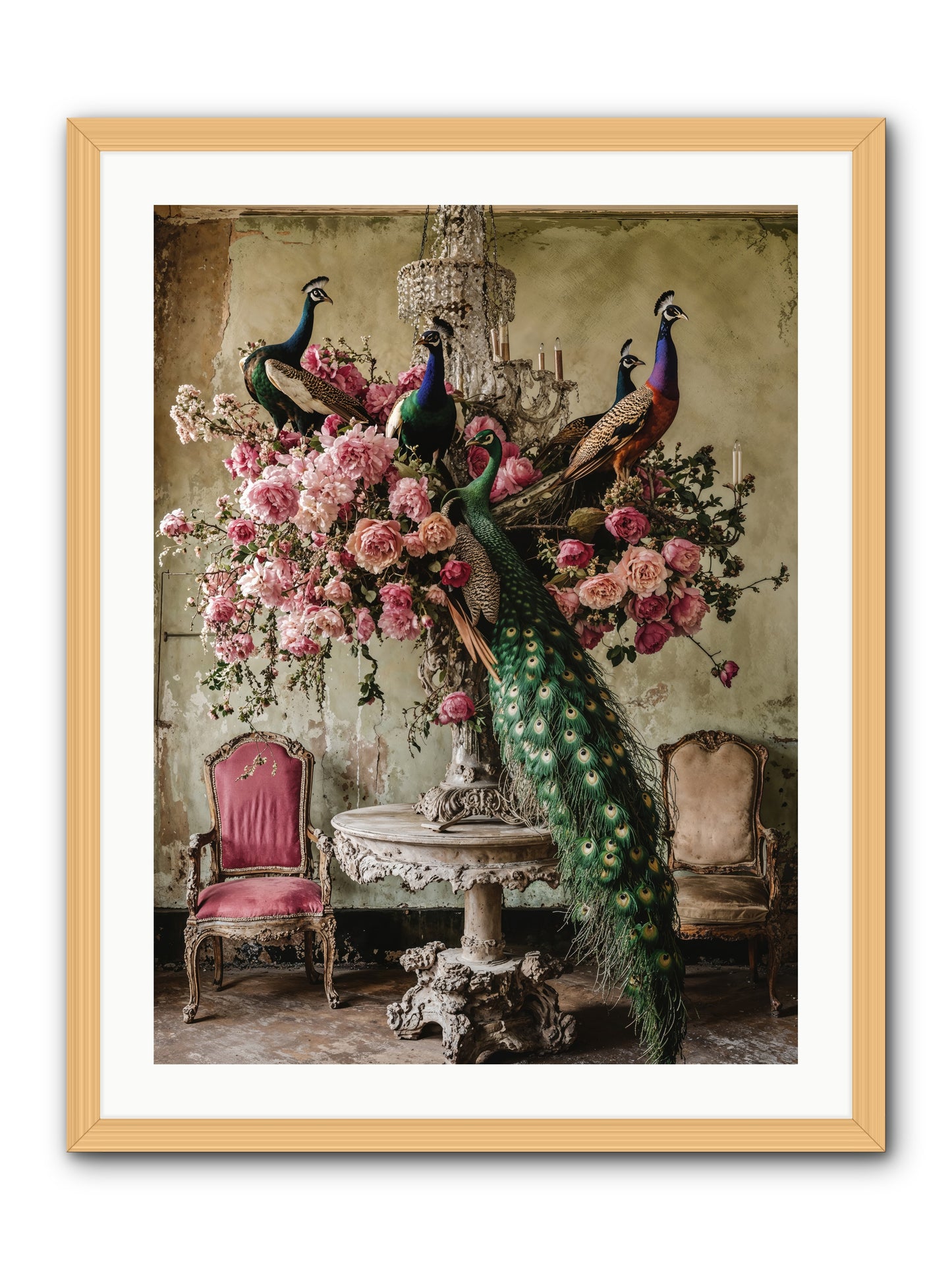 Luminous Vagabonds -- Framed Print - Natural 24x32