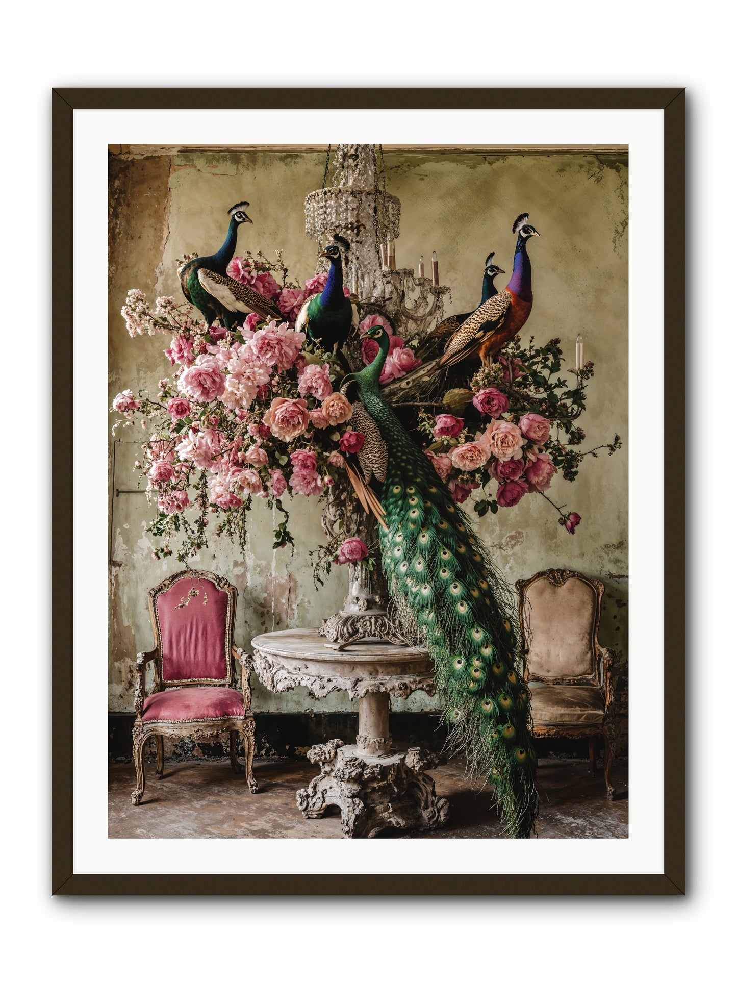 Luminous Vagabonds -- Framed Print - Black 30x40