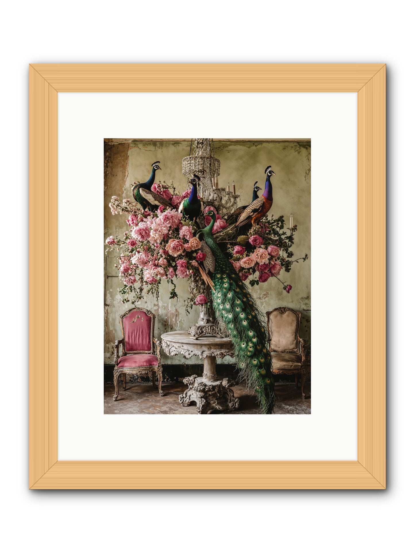 Luminous Vagabonds -- Framed Print - Natural 9x12