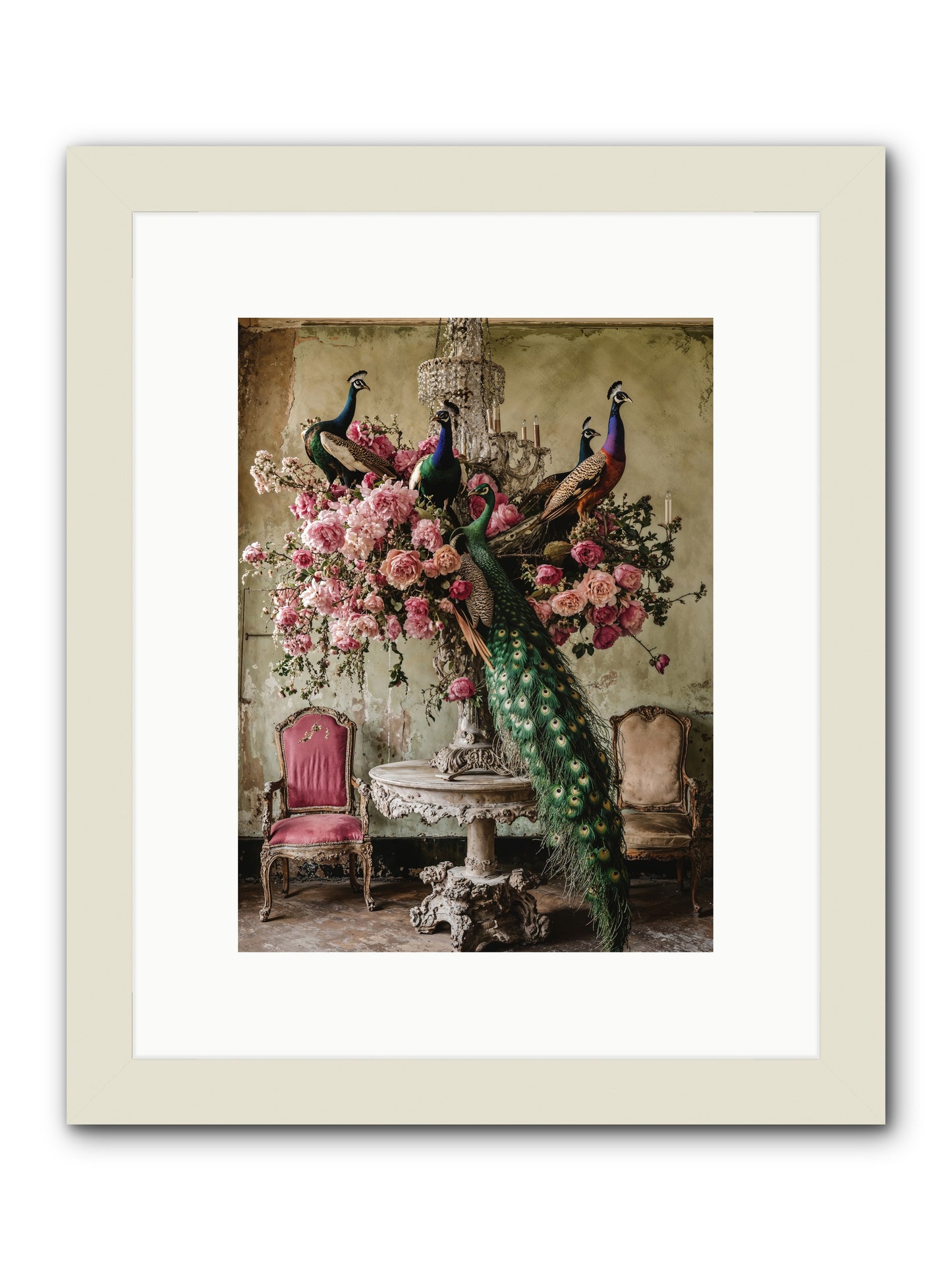 Luminous Vagabonds -- Framed Print - White 9x12