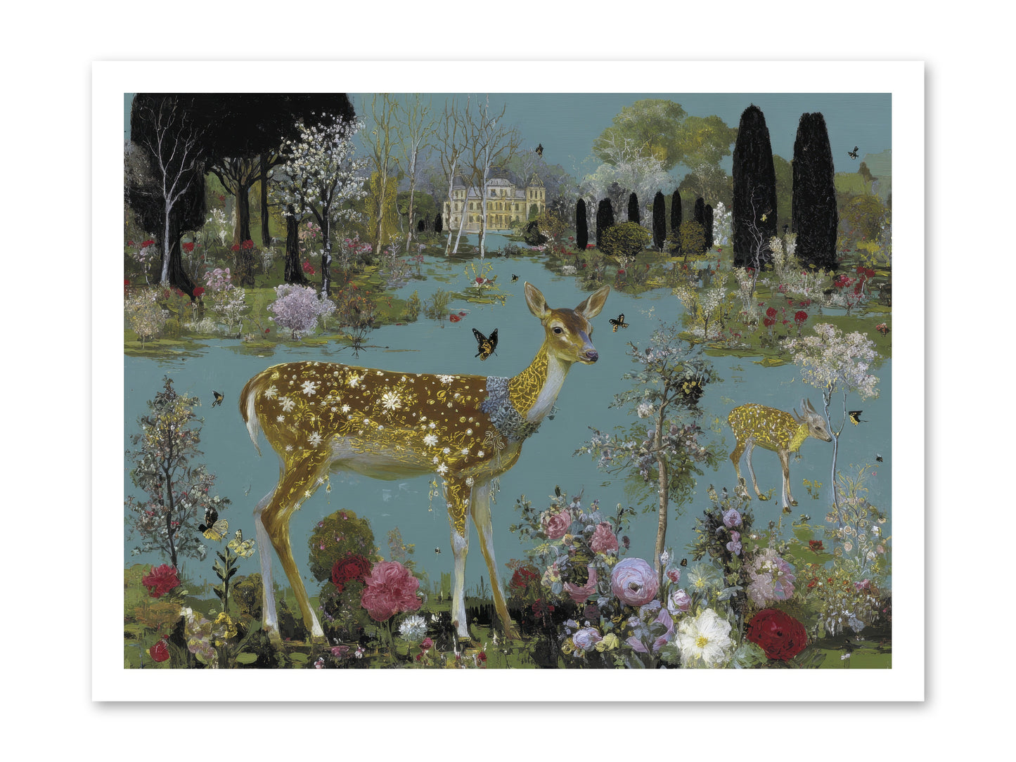 Luminous whispers -- Loose Canvas Print 24x18