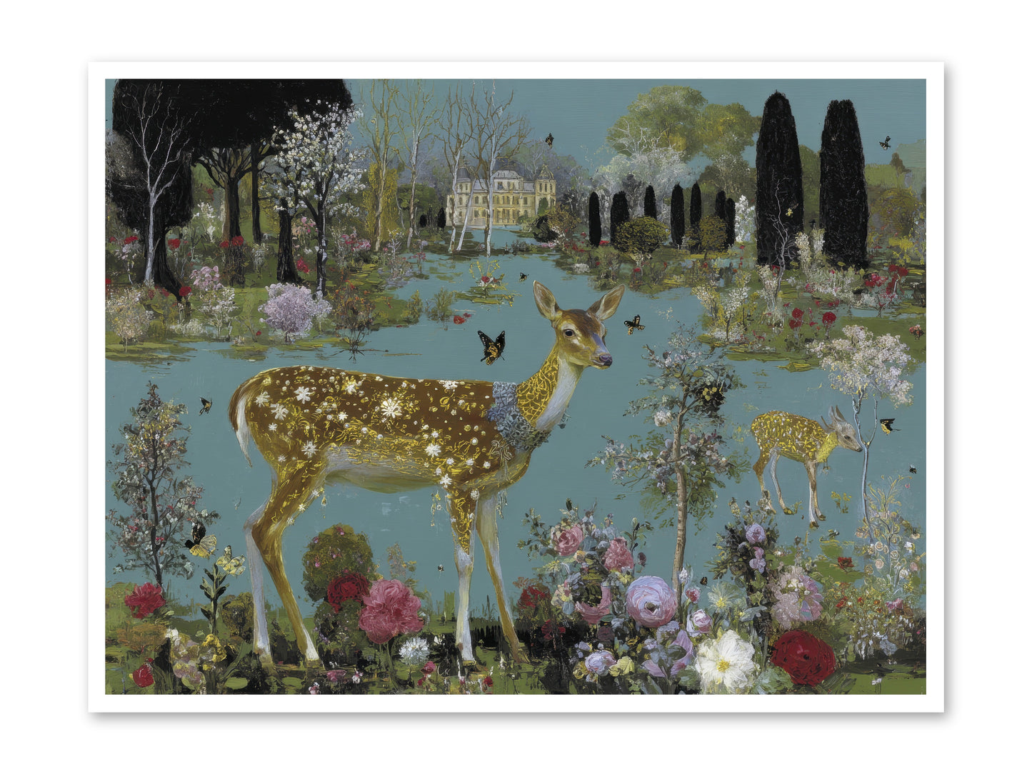 Luminous whispers -- Loose Canvas Print 48x36