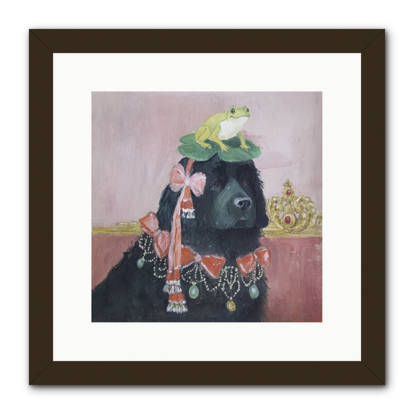 Luminously Charmed -- Framed Print - Black 12x12