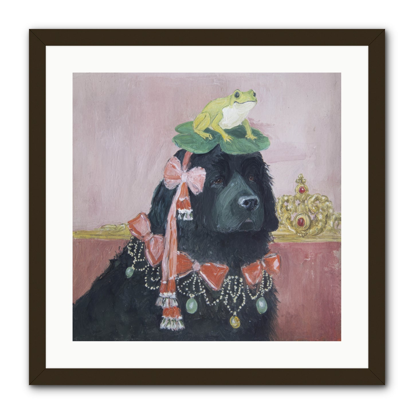 Luminously Charmed -- Framed Print - Black 20x20