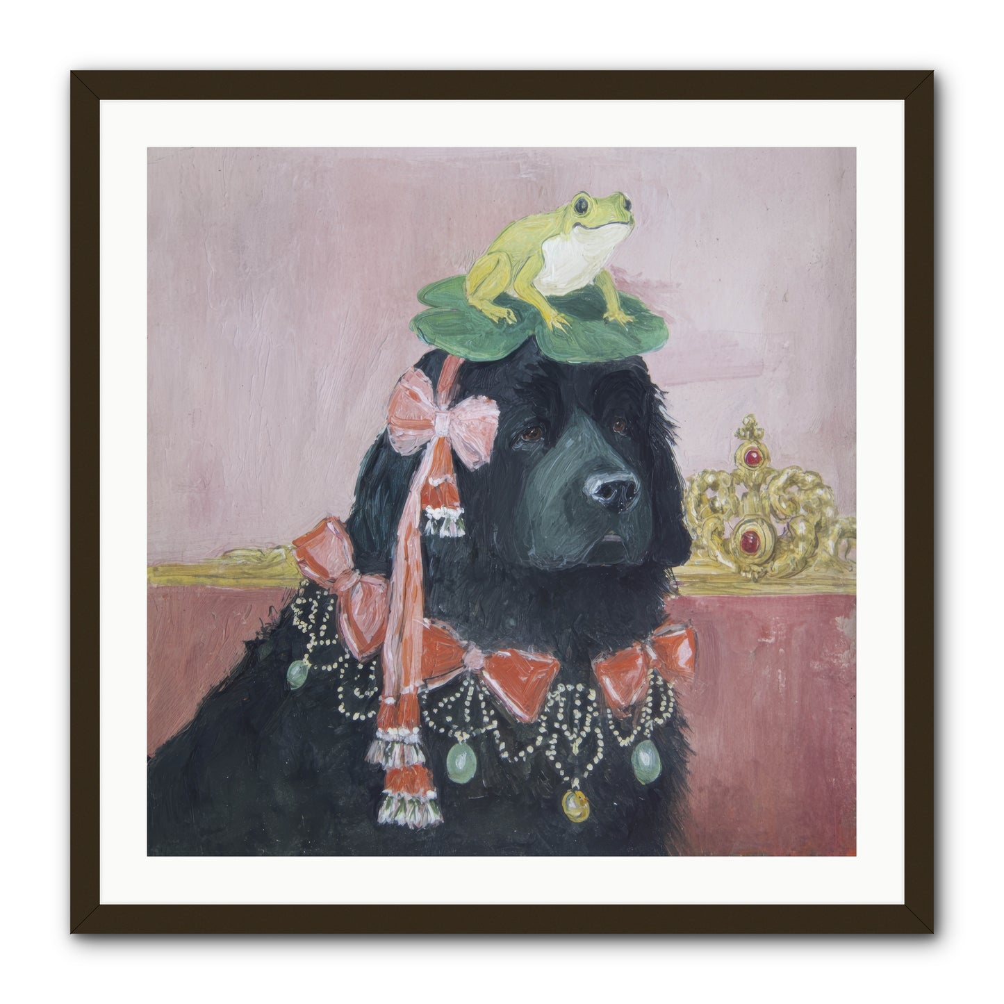 Luminously Charmed -- Framed Print - Black 30x30