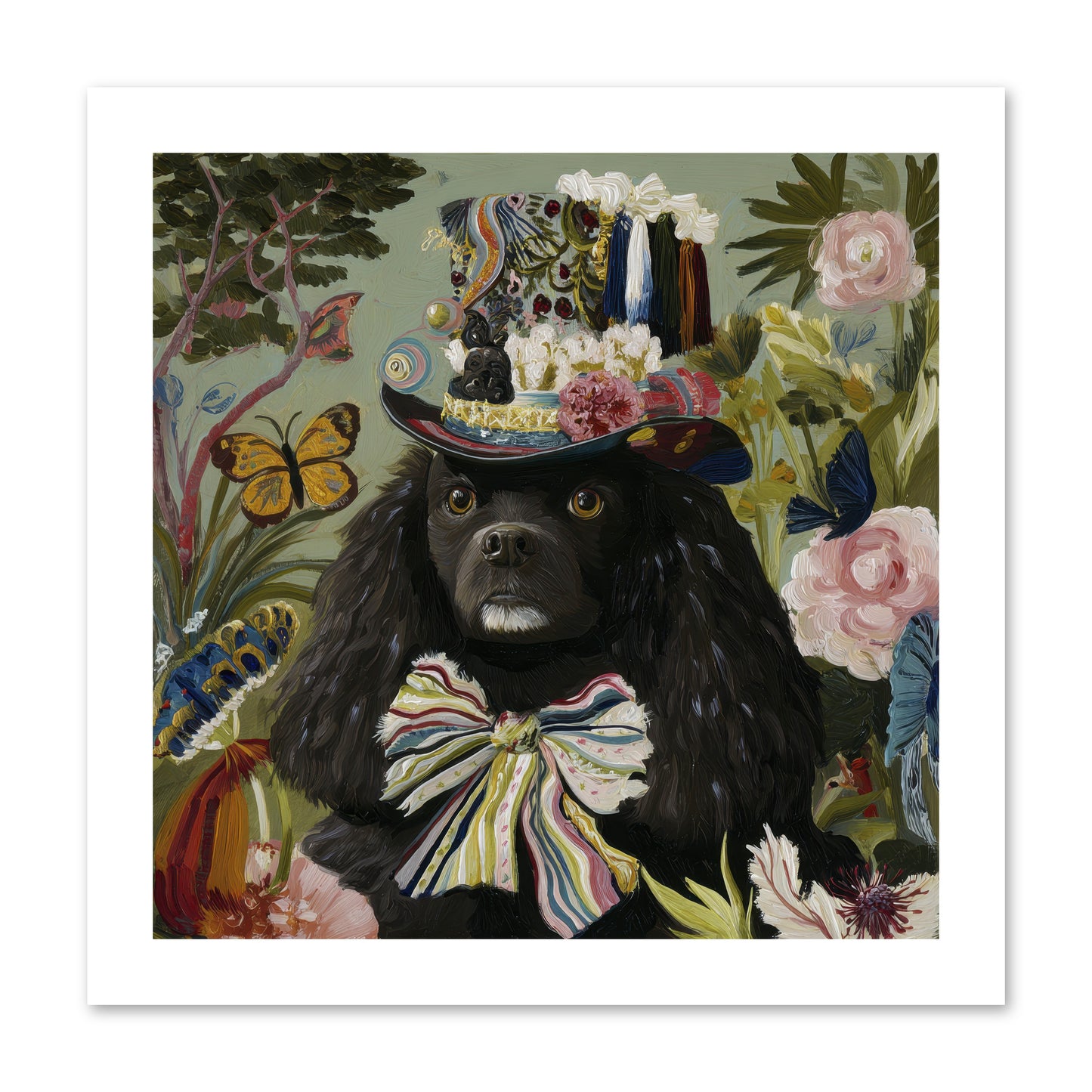 Lush Wilder -- Loose Canvas Print 12x12