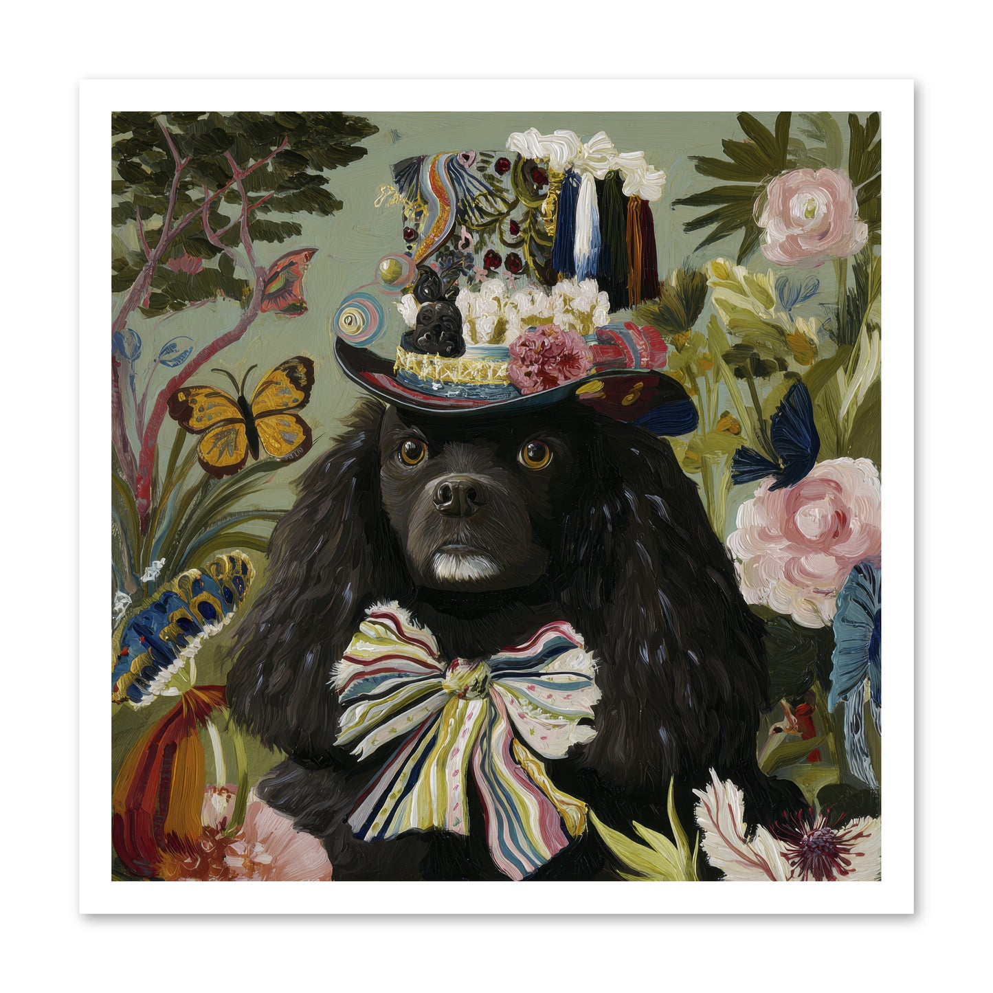 Lush Wilder -- Loose Canvas Print 24x24