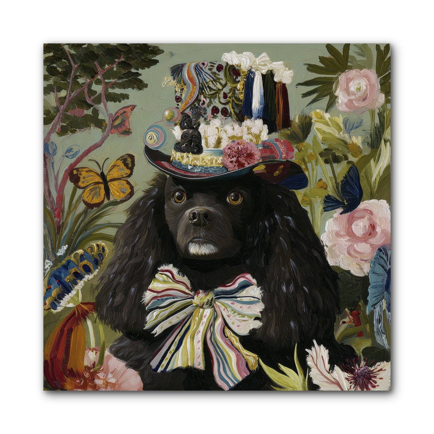 Lush Wilder -- Wrapped Canvas 10x10