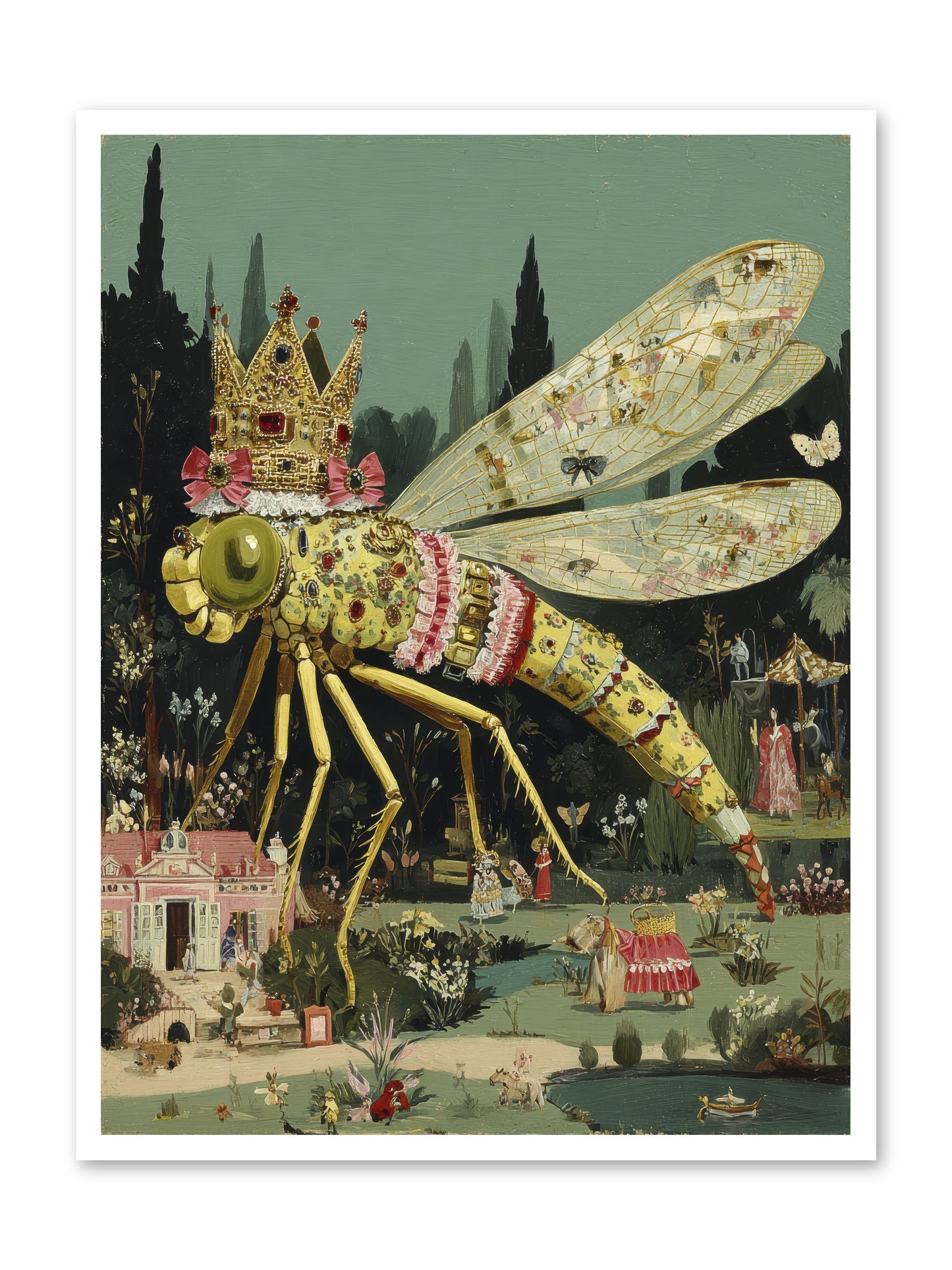 Luxuriant Mysteries -- Loose Canvas Print 30x40