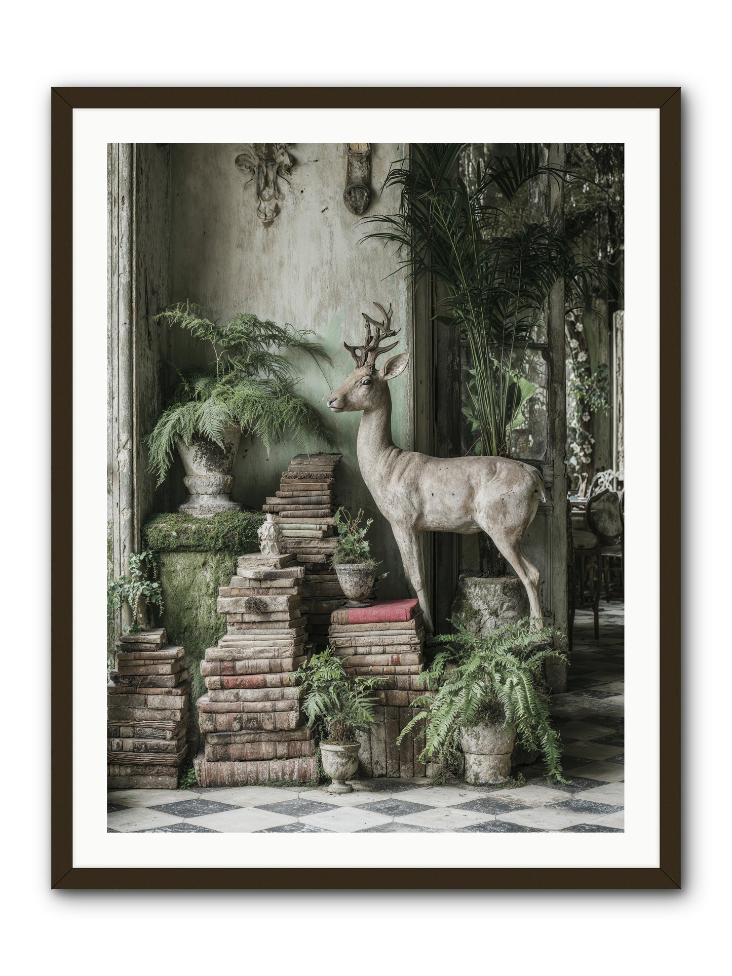Lyrical -- Framed Print - Black 30x40
