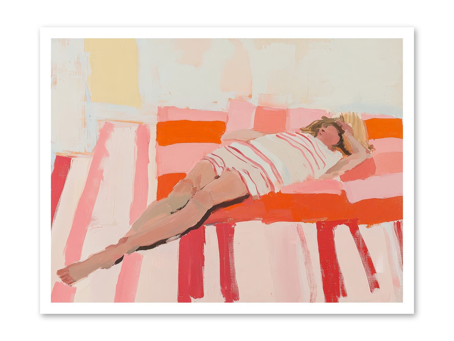 Madame Montague's Rest -- Loose Canvas Print 32x24