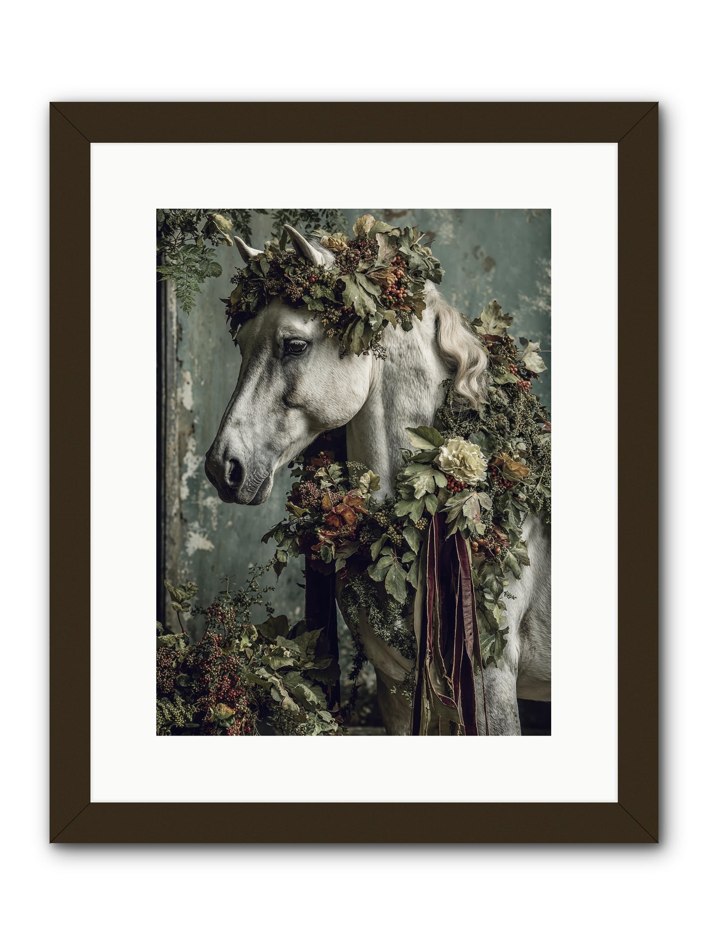 Madrigal -- Framed Print - Black 12x16