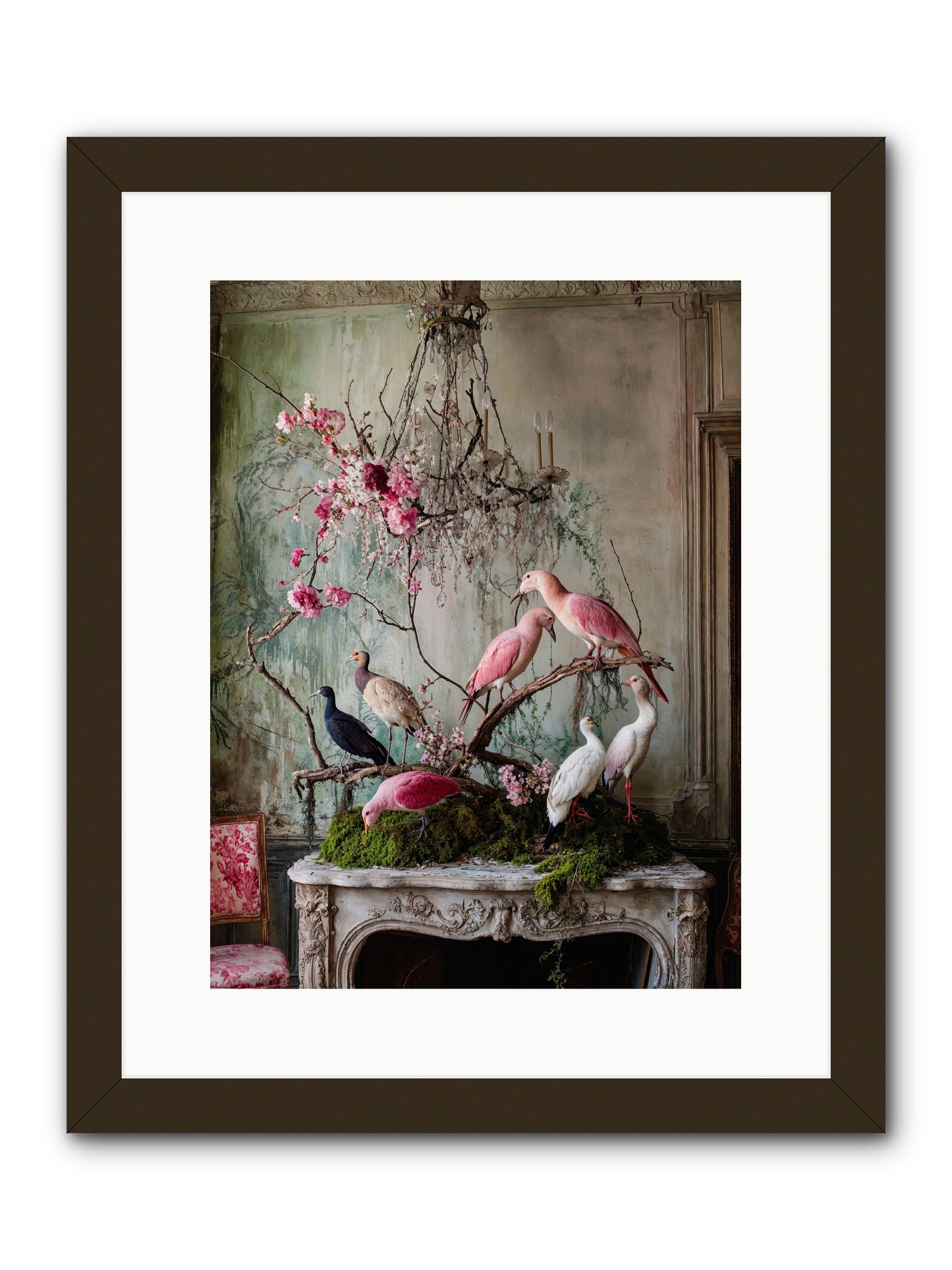 Madrigal Mischief -- Framed Print - Black 12x16
