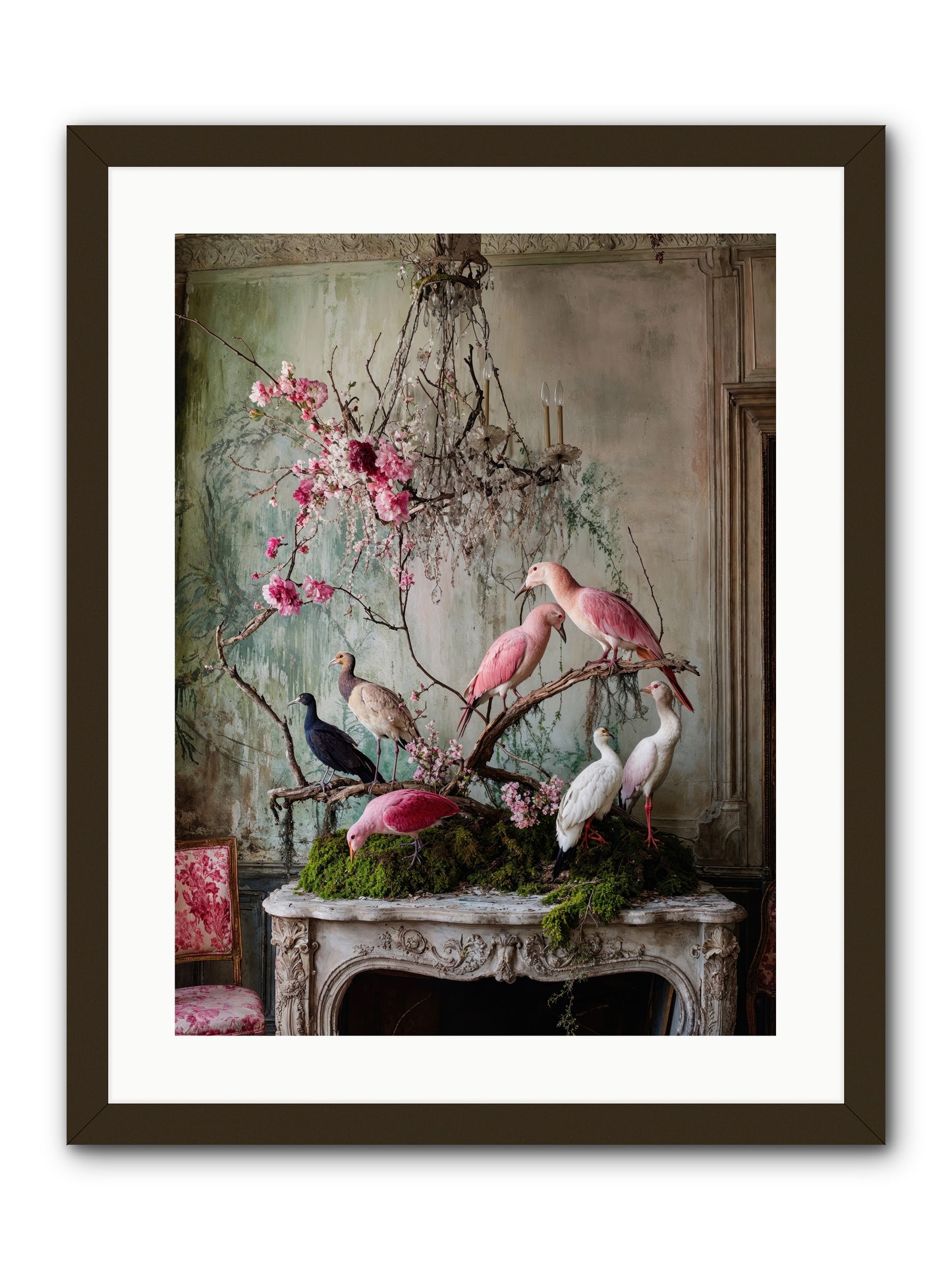 Madrigal Mischief -- Framed Print - Black 18x24