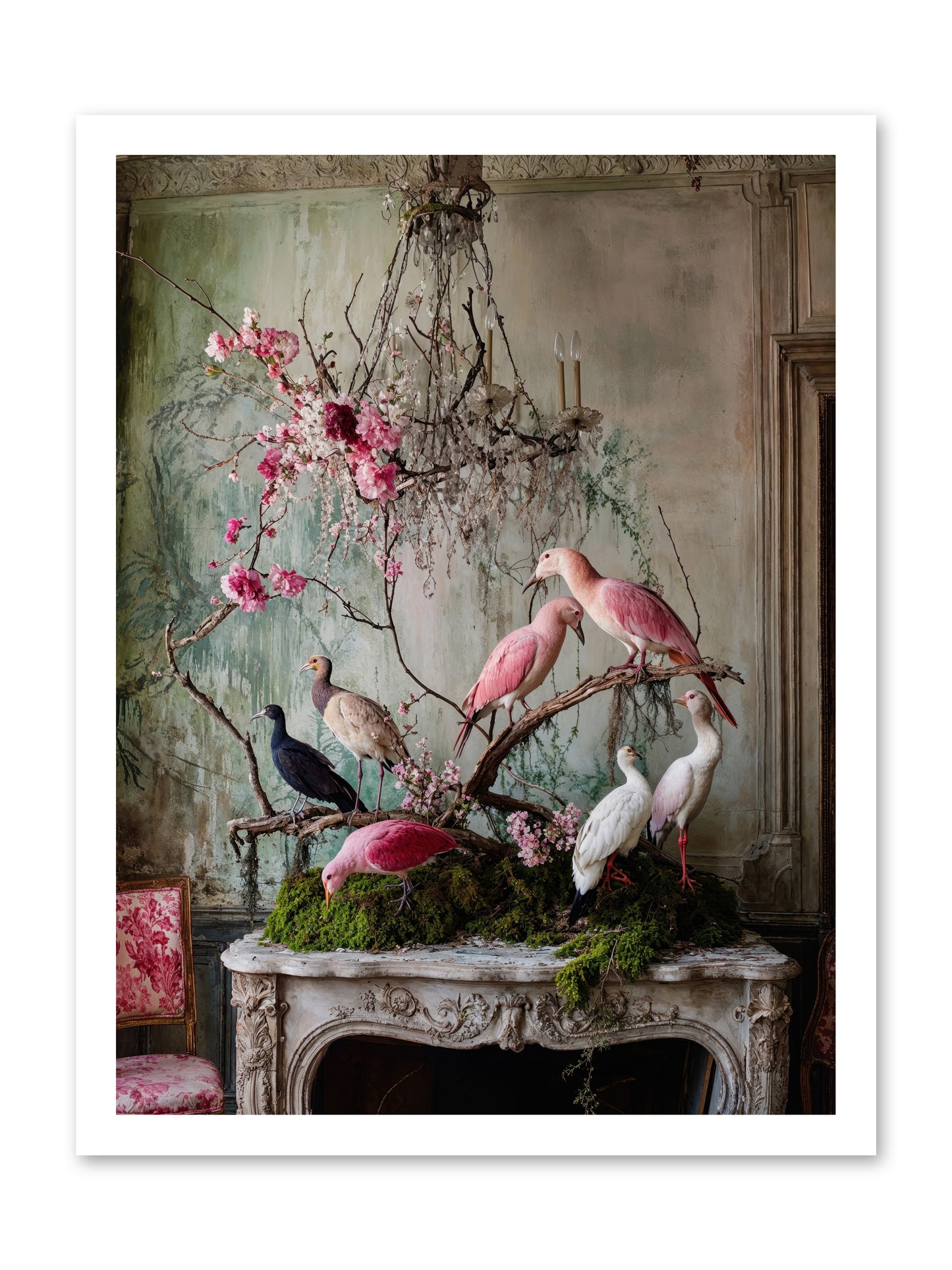Madrigal Mischief -- Loose Canvas Print 18x24