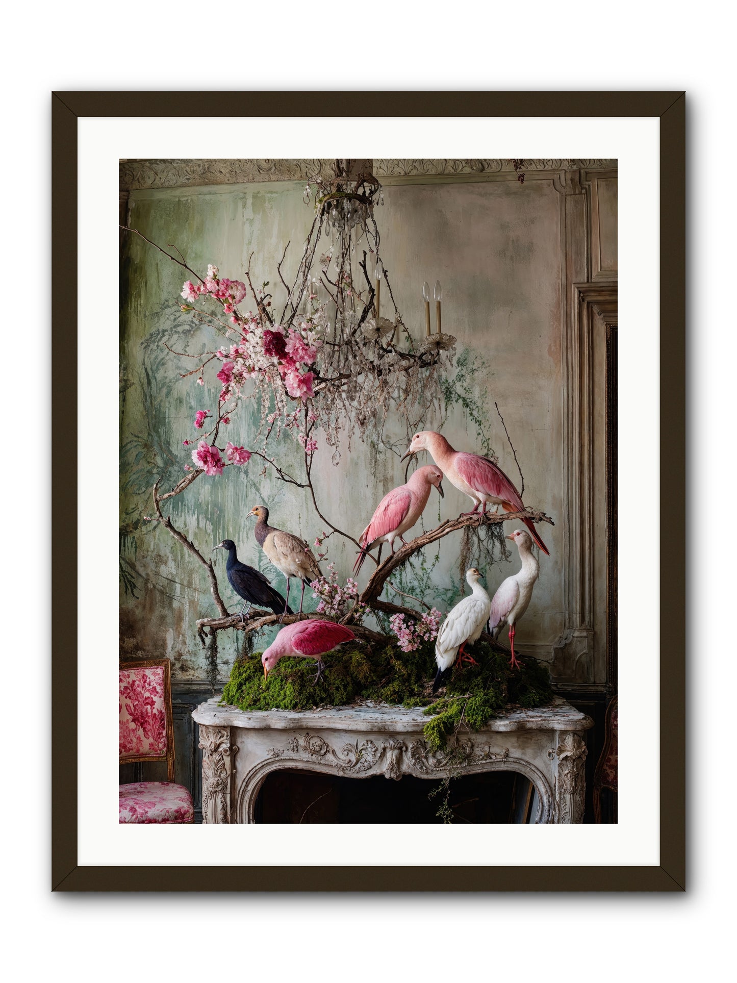 Madrigal Mischief -- Framed Print - Black 24x32