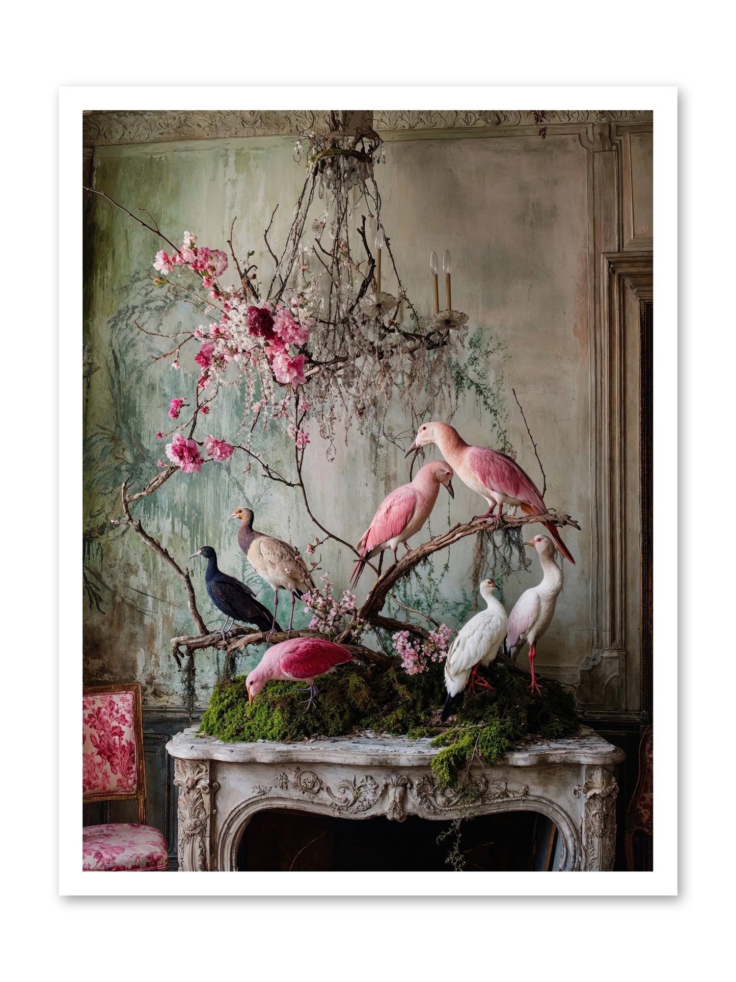 Madrigal Mischief -- Loose Canvas Print 24x32