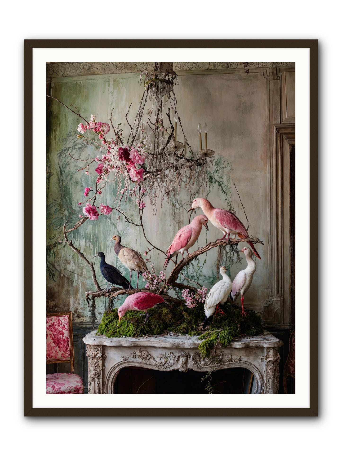Madrigal Mischief -- Framed Print - Black 36x48