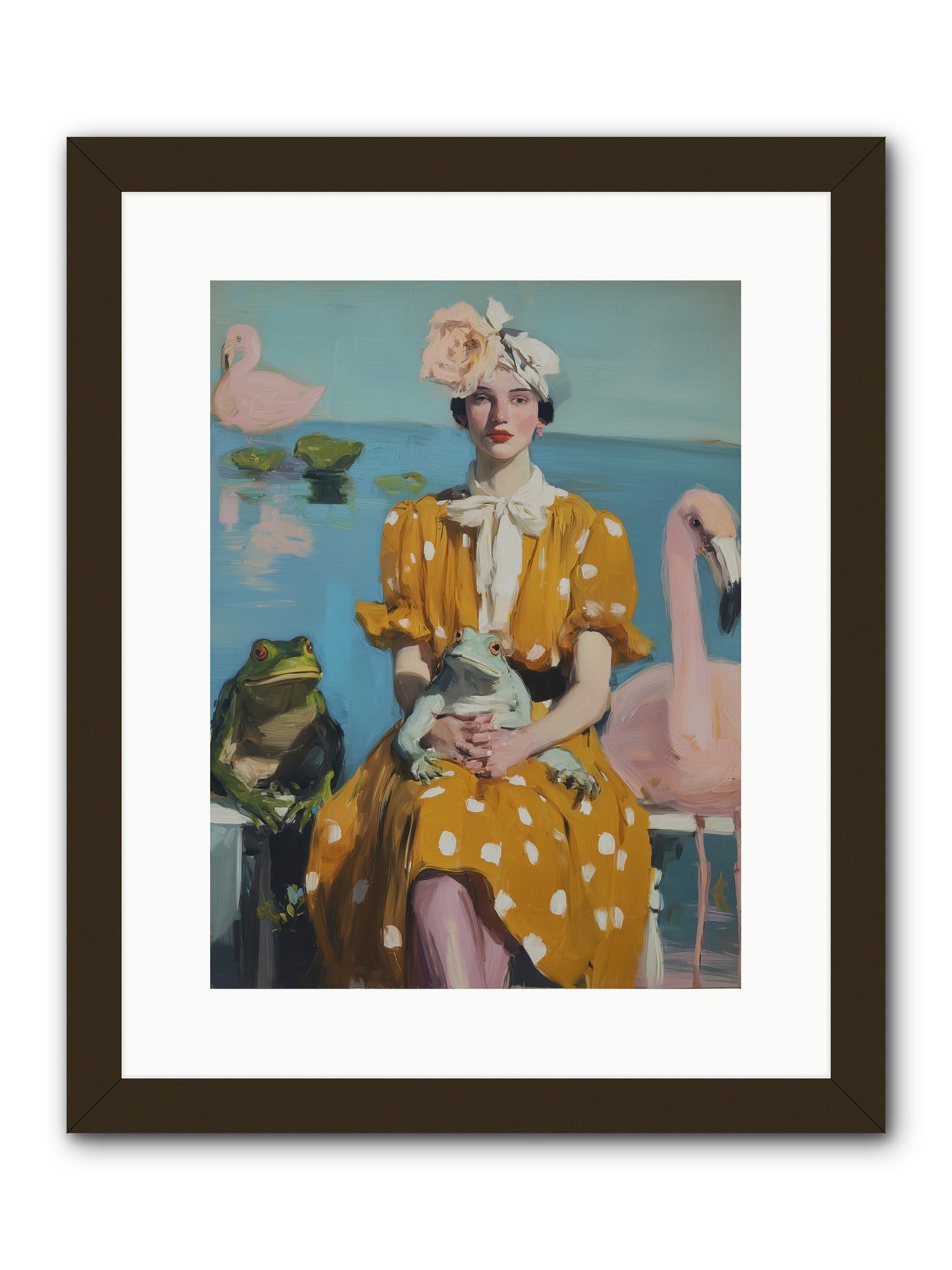 Magic Between Us -- Framed Print - Black 12x16