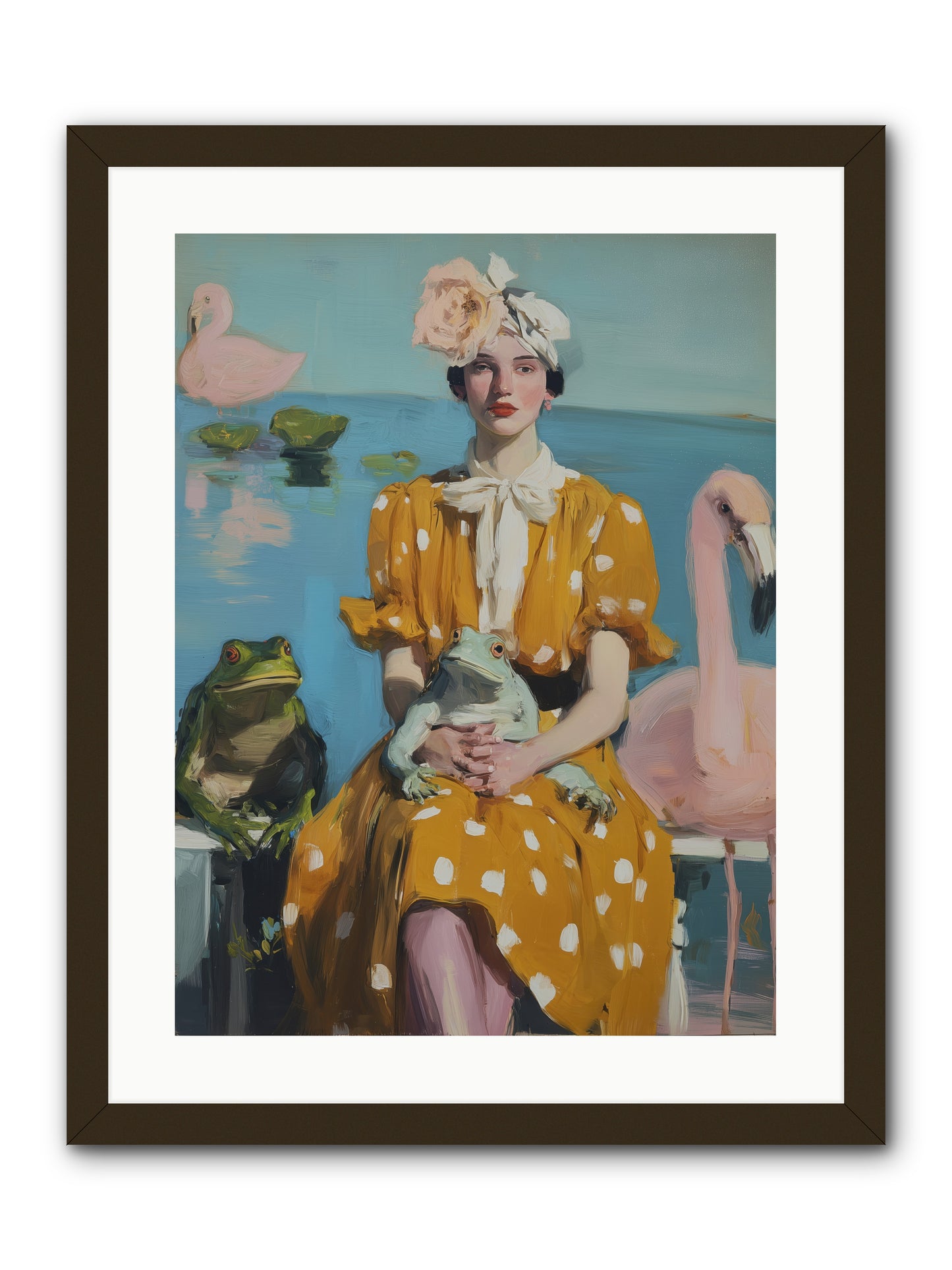 Magic Between Us -- Framed Print - Black 18x24