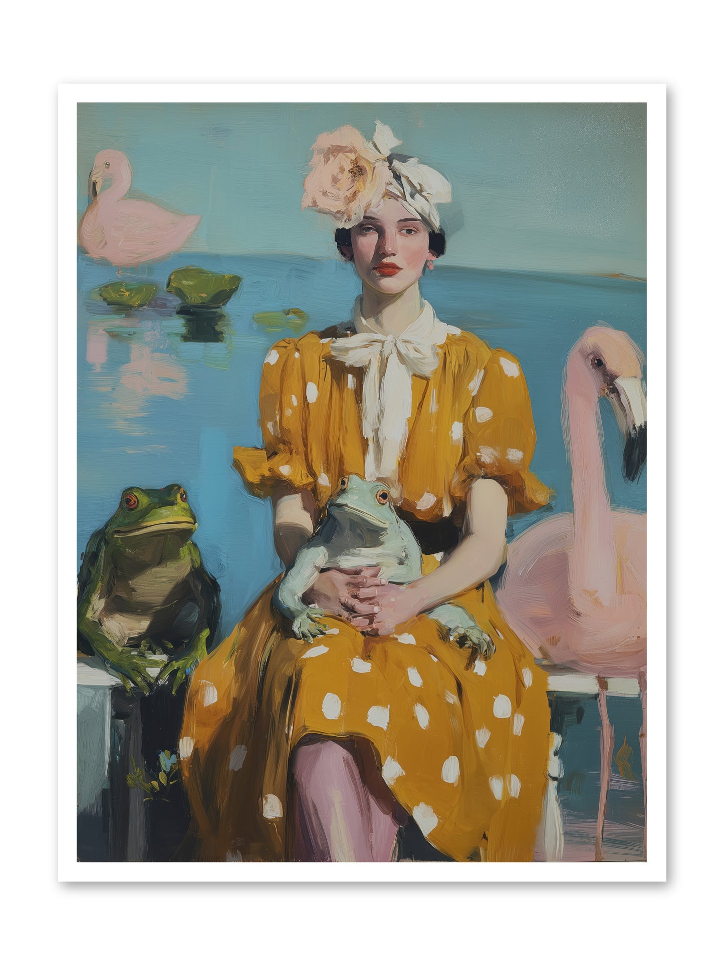 Magic Between Us -- Loose Canvas Print 30x40