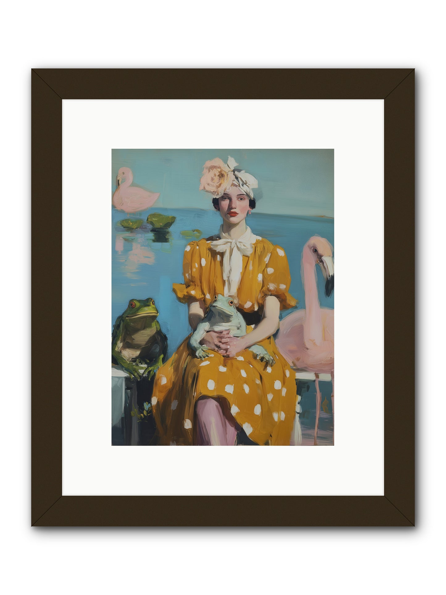 Magic Between Us -- Framed Print - Black 9x12