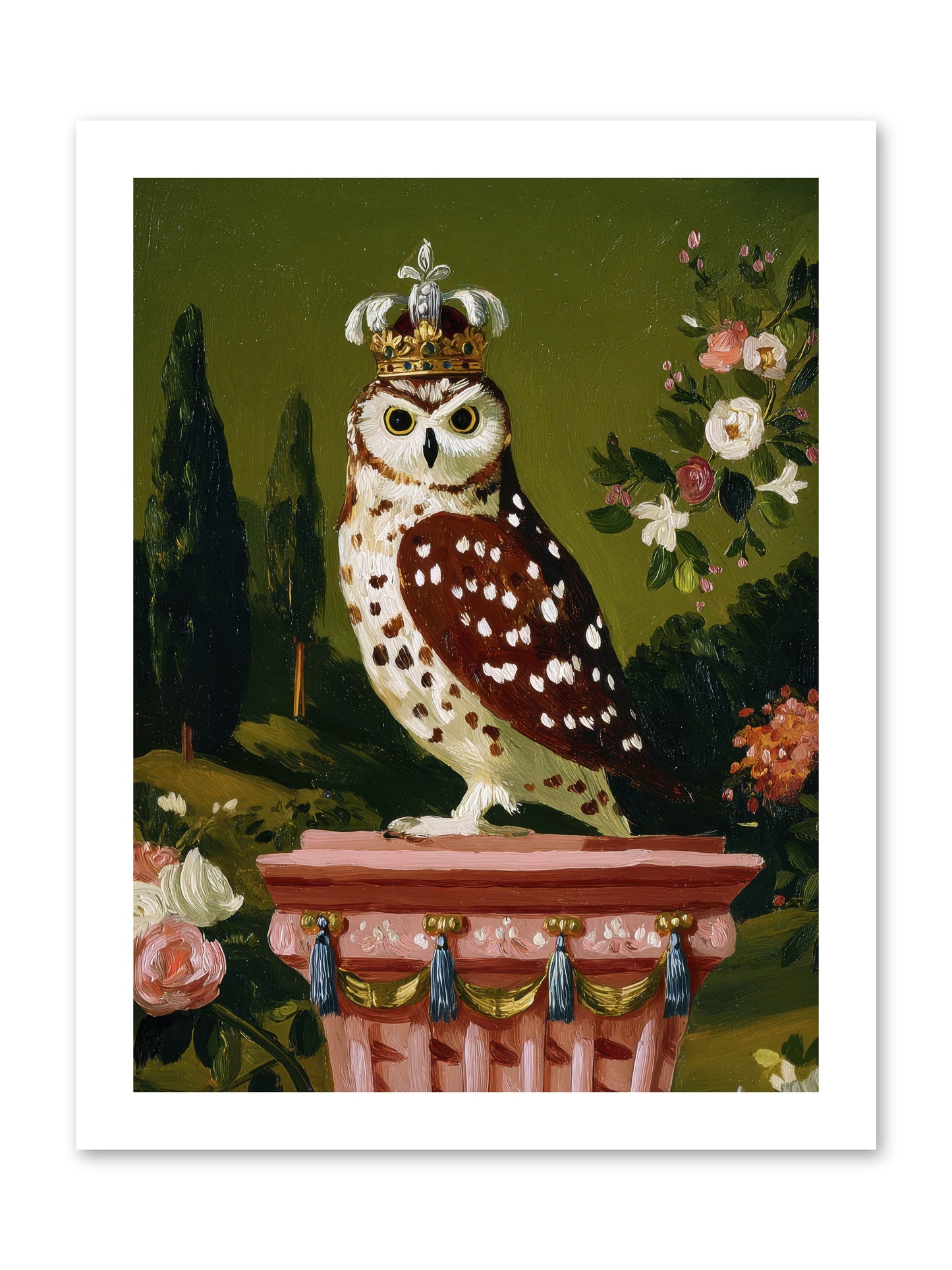Magic Came to Call -- Paper Print 12x16
