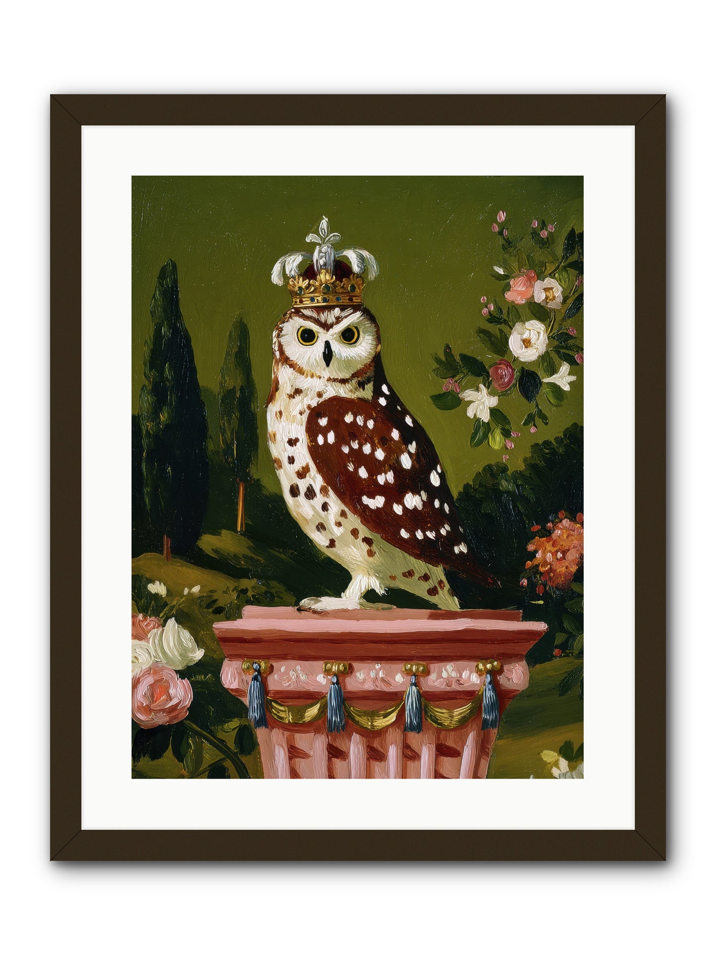 Magic Came to Call -- Framed Print - Black 18x24