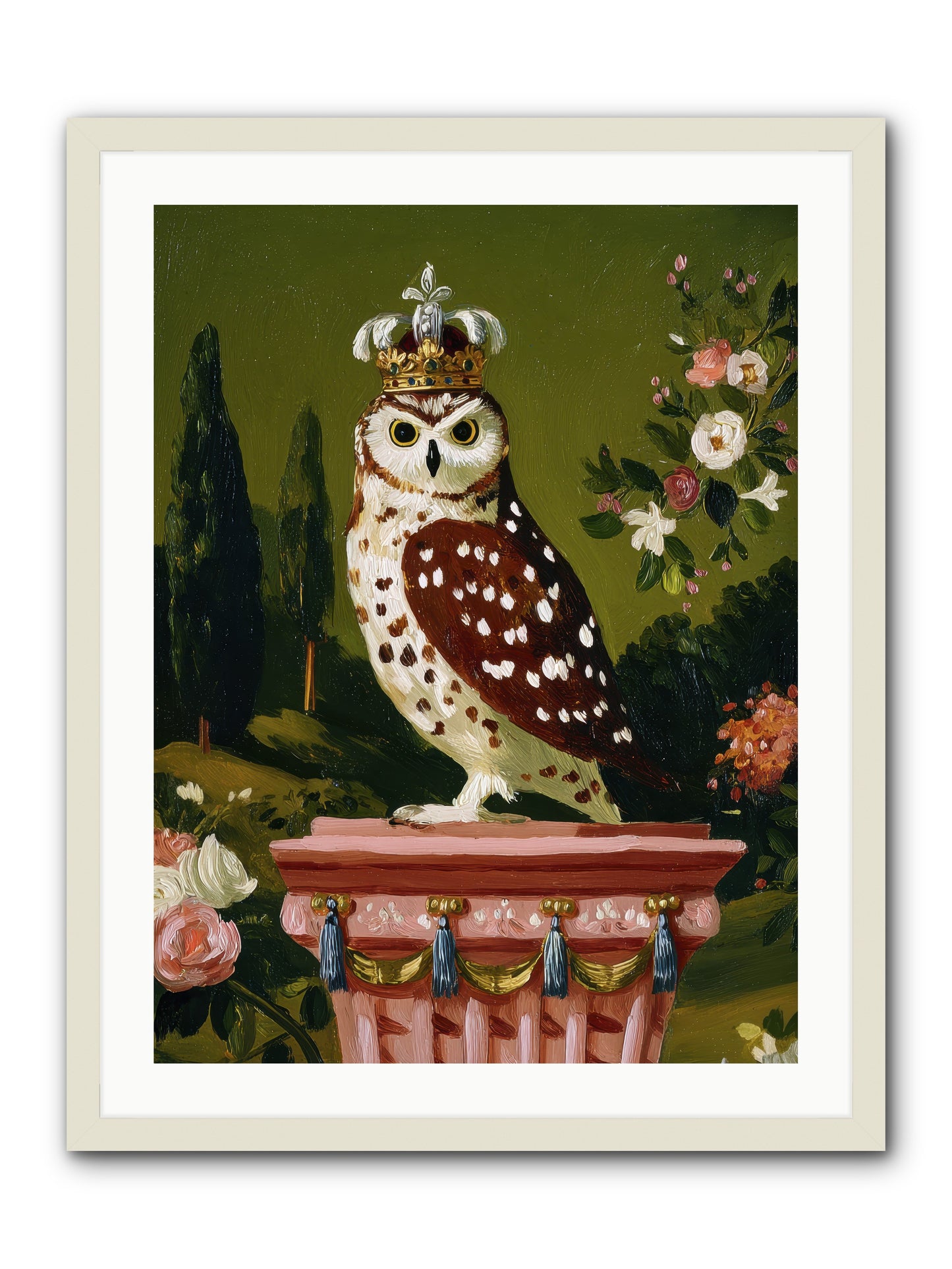 Magic Came to Call -- Framed Print - White 24x32