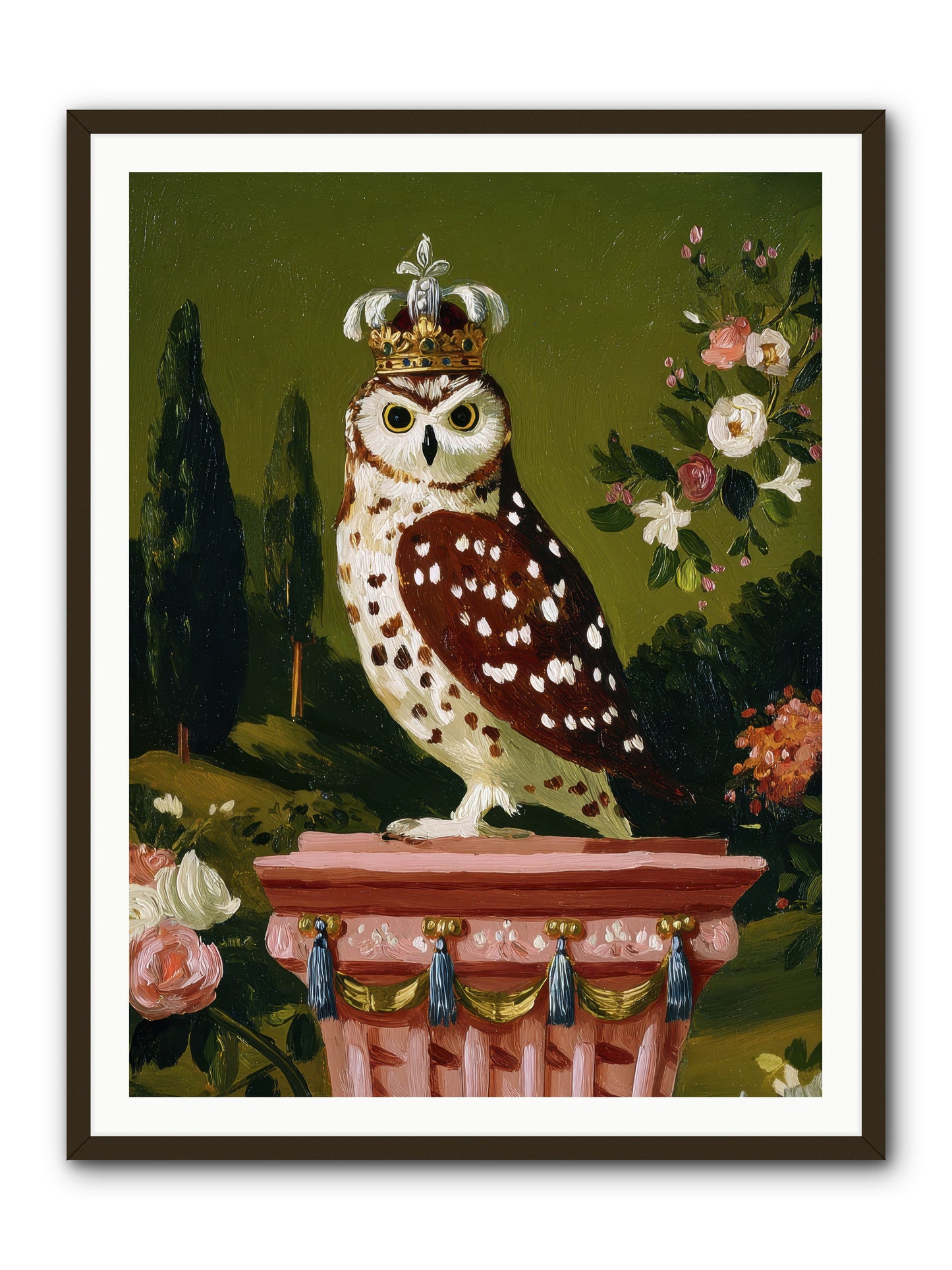 Magic Came to Call -- Framed Print - Black 36x48