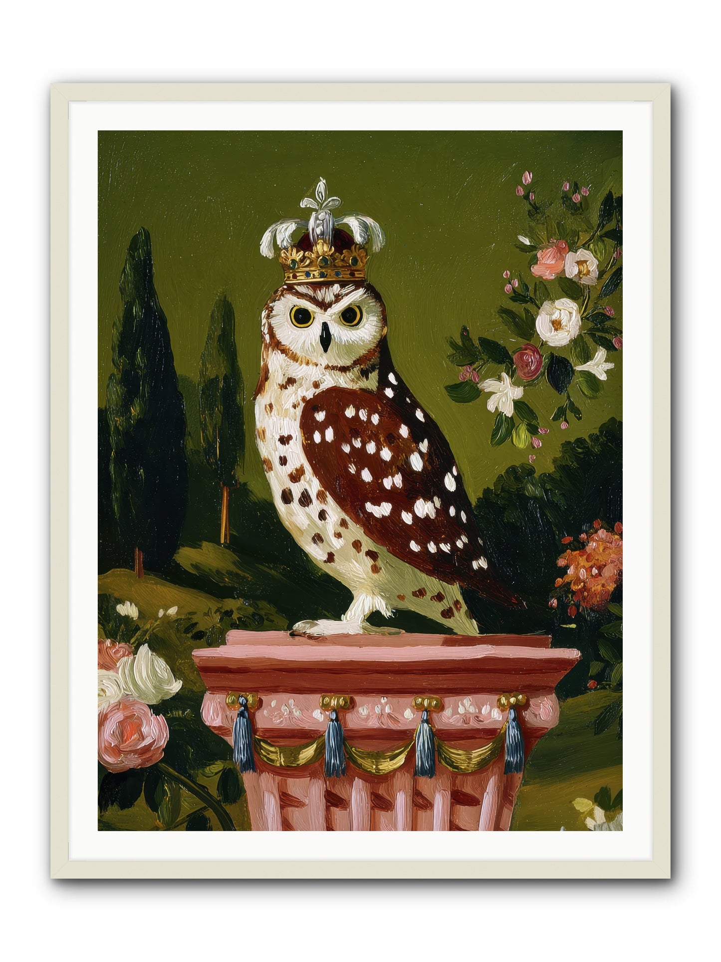 Magic Came to Call -- Framed Print - White 36x48