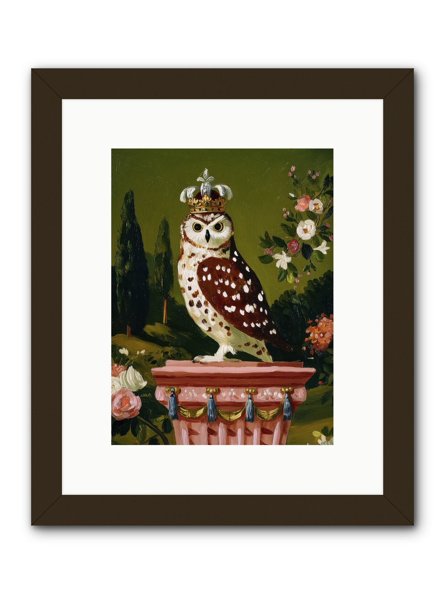 Magic Came to Call -- Framed Print - Black 9x12