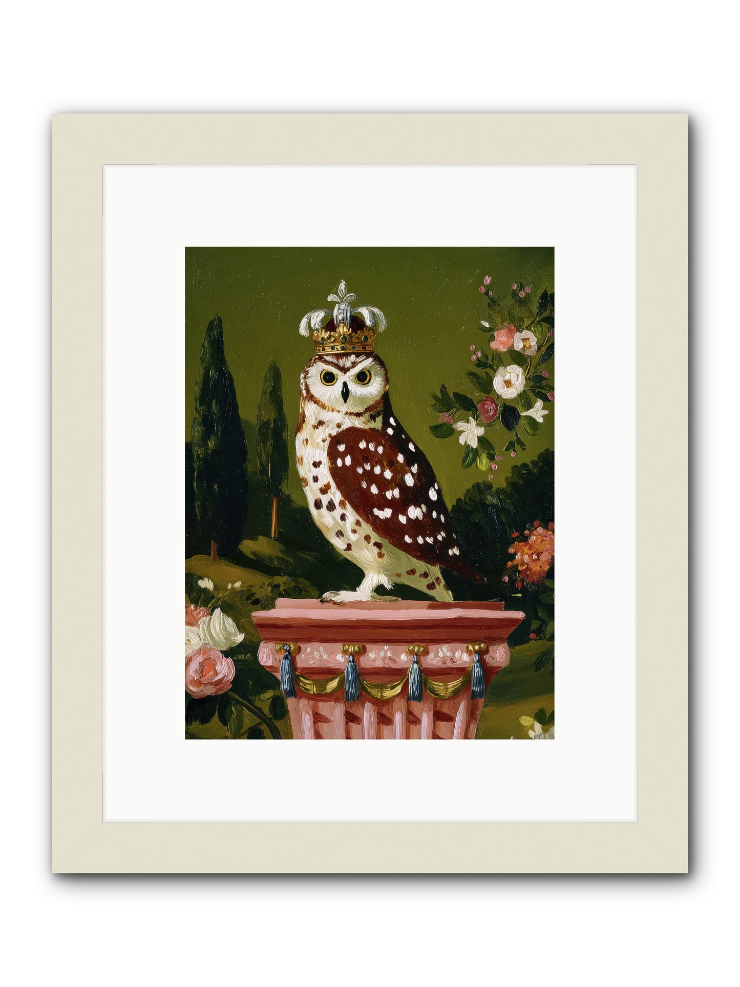Magic Came to Call -- Framed Print - White 9x12