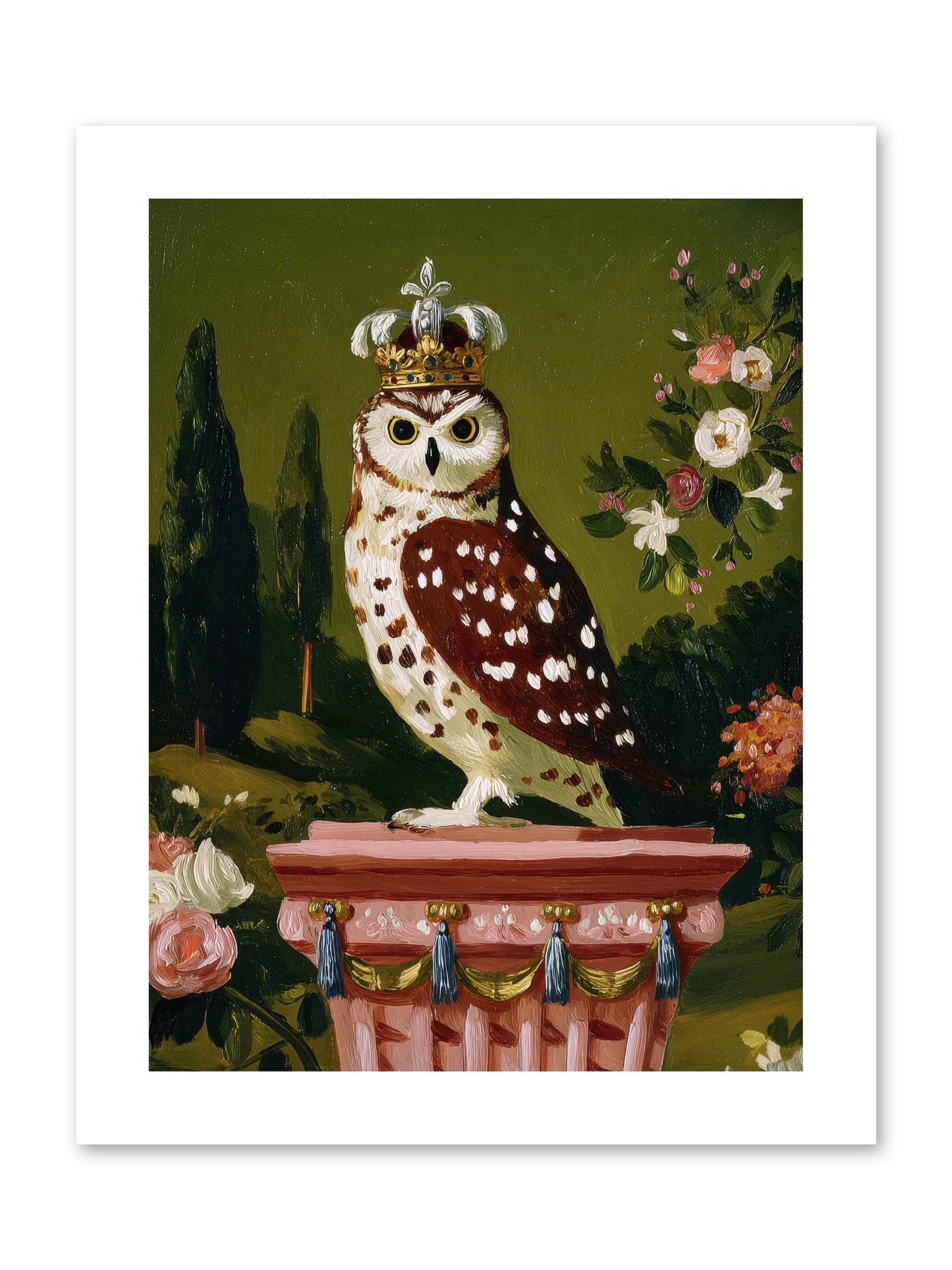 Magic Came to Call -- Loose Canvas Print 9x12