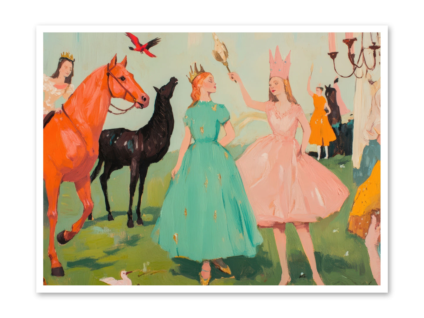 Magic Spills OverREZ -- Paper Print 48x36