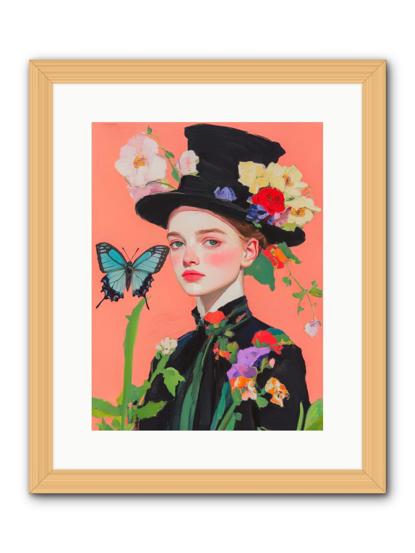 Magic UnchainedRez2 -- Framed Print - Natural 12x16