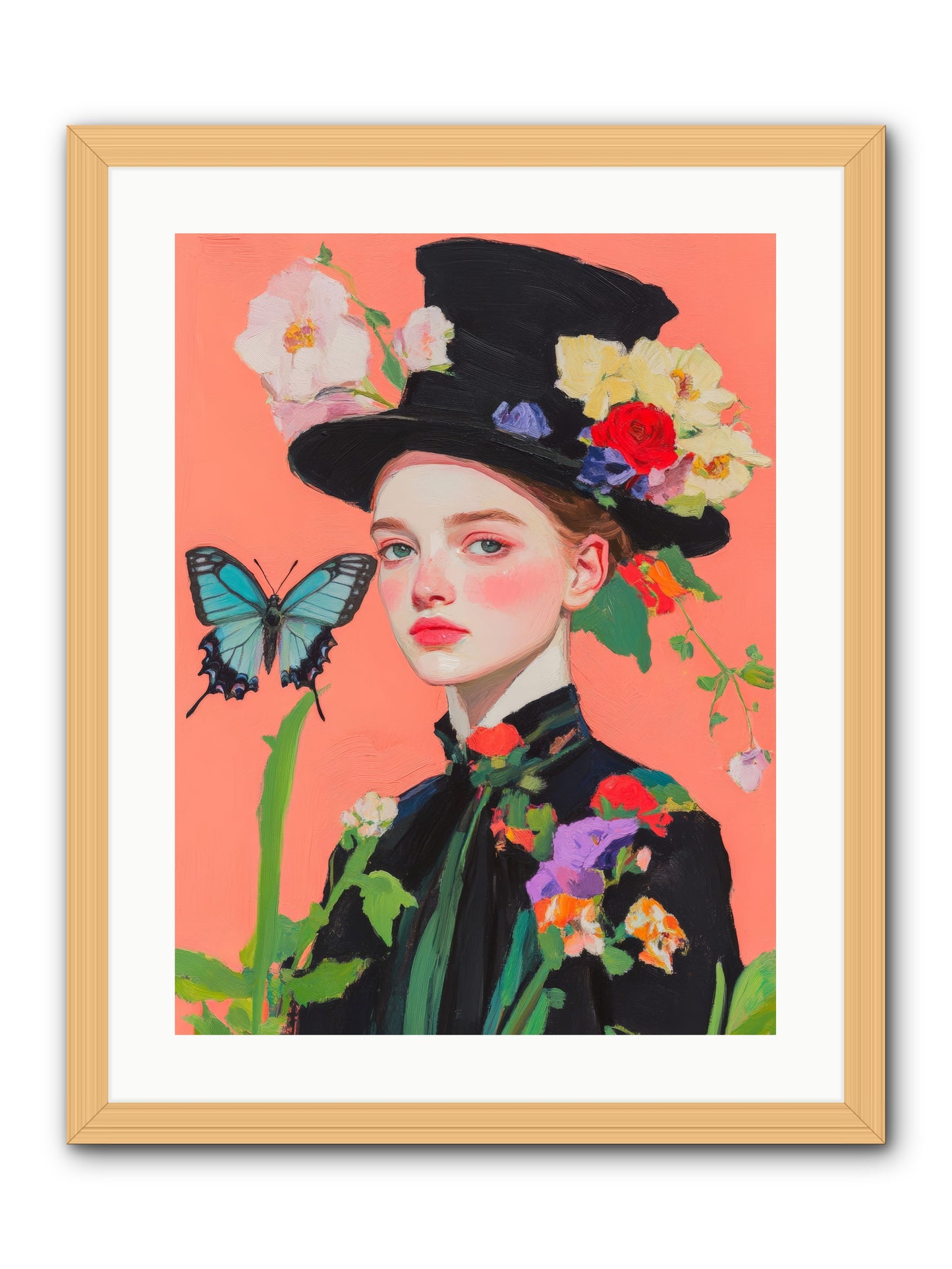 Magic UnchainedRez2 -- Framed Print - Natural 18x24