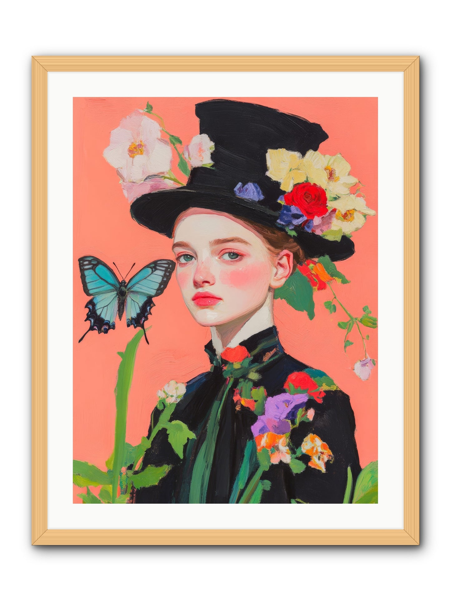 Magic UnchainedRez2 -- Framed Print - Natural 24x32