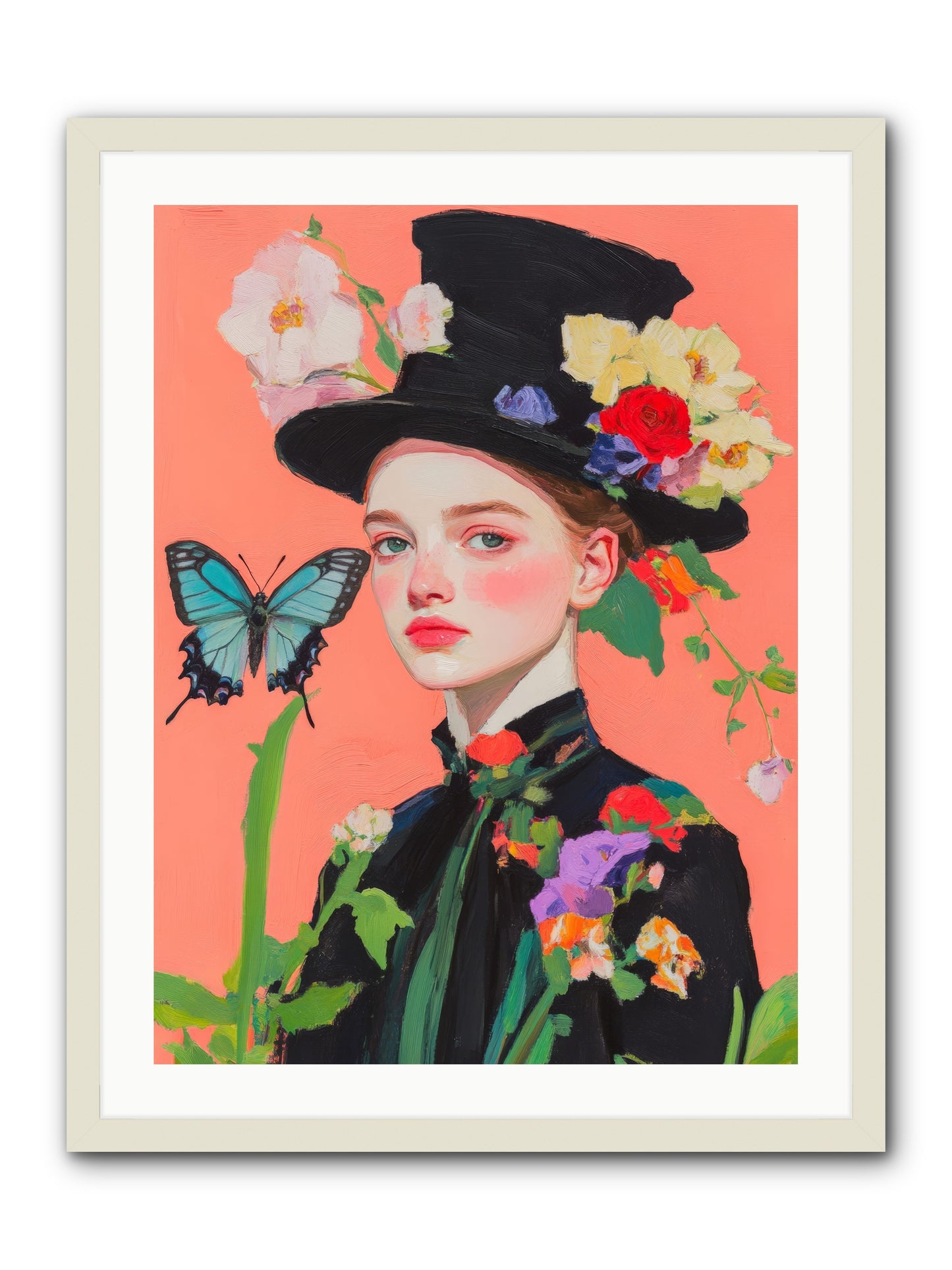 Magic UnchainedRez2 -- Framed Print - White 24x32