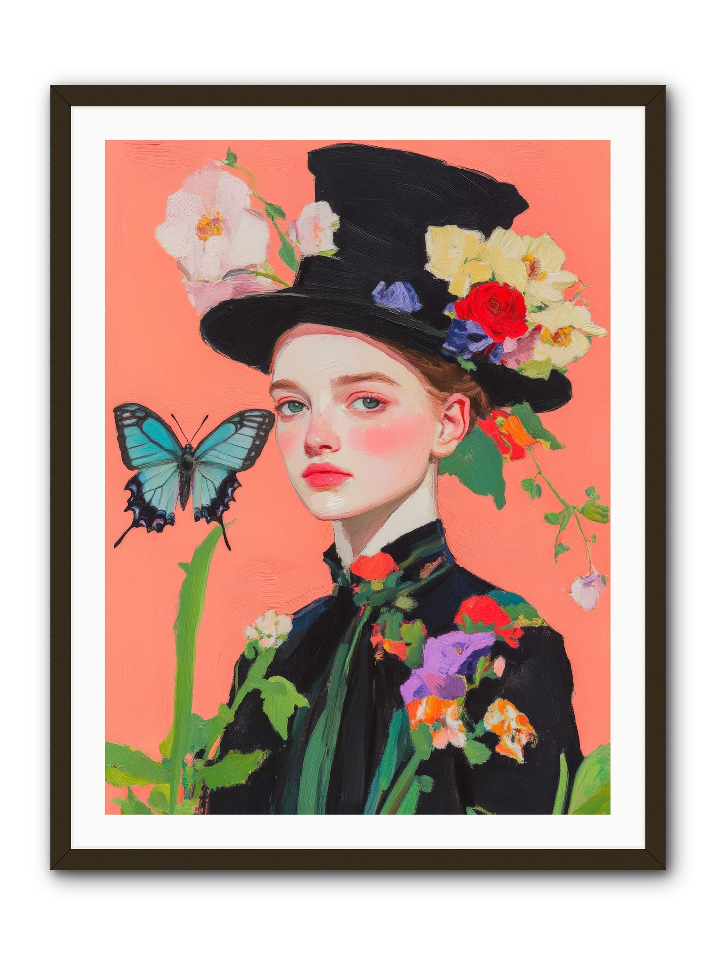 Magic UnchainedRez2 -- Framed Print - Black 30x40