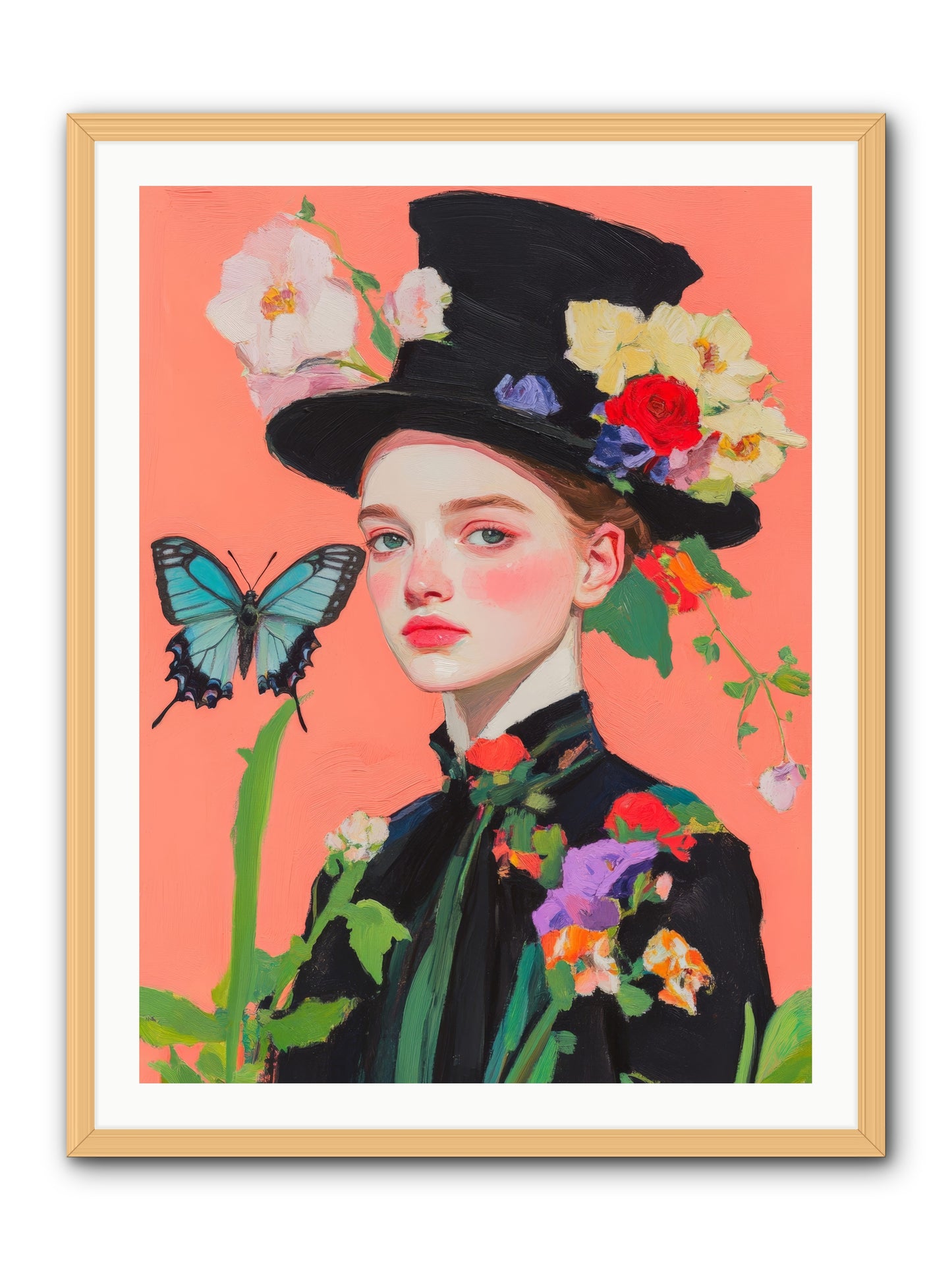 Magic UnchainedRez2 -- Framed Print - Natural 30x40