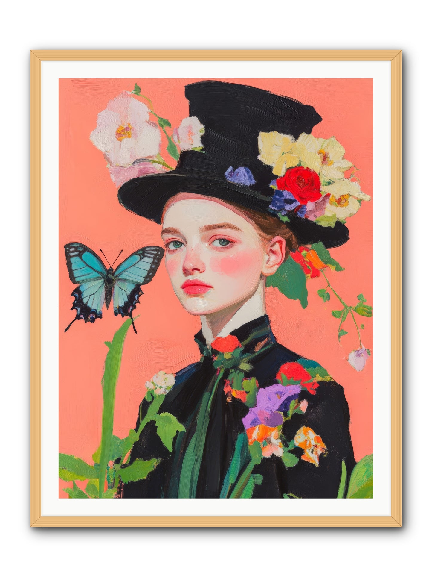 Magic UnchainedRez2 -- Framed Print - Natural 36x48