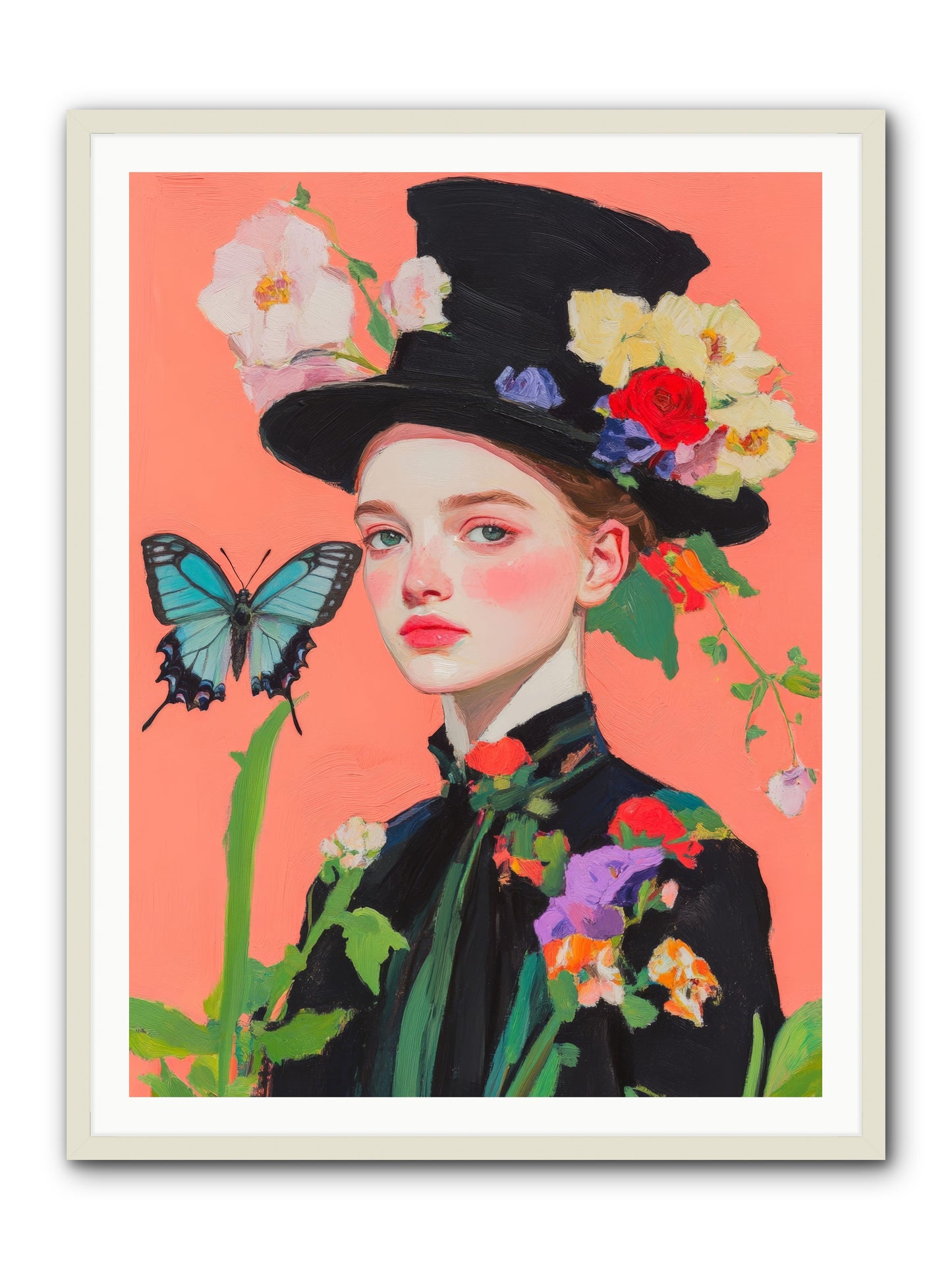 Magic UnchainedRez2 -- Framed Print - White 36x48