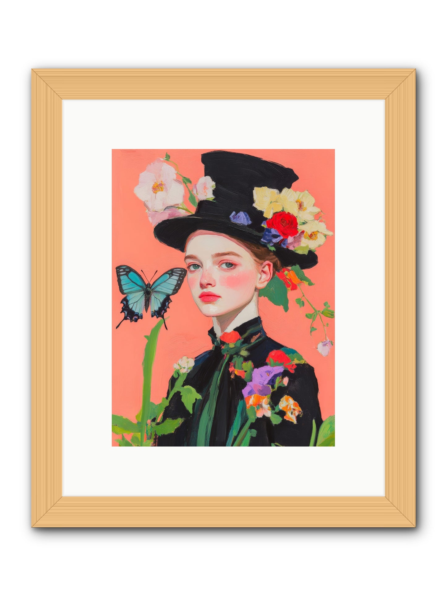 Magic UnchainedRez2 -- Framed Print - Natural 9x12