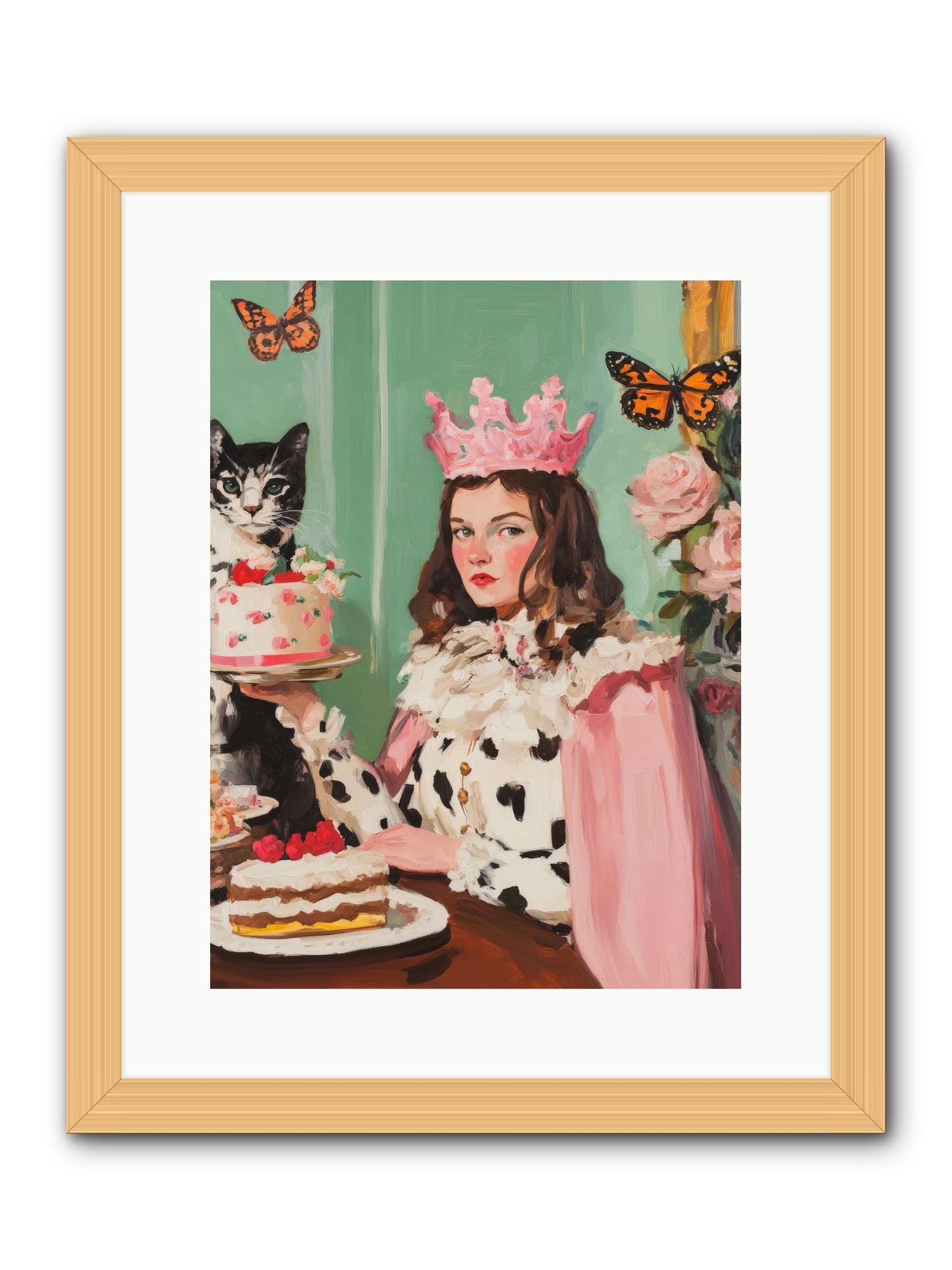Magic's Soft MarkRez2 zGood -- Framed Print - Natural 12x16