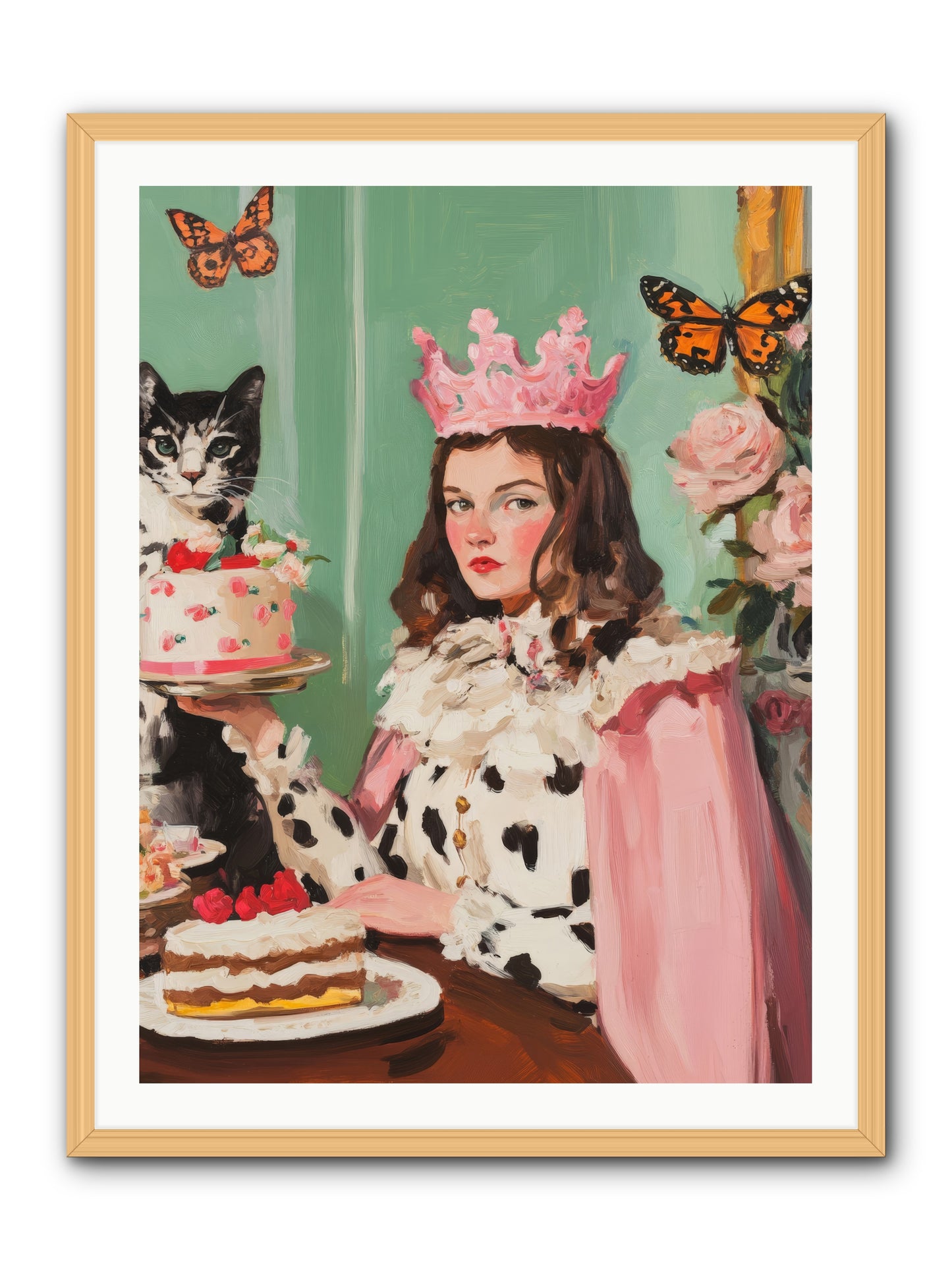 Magic's Soft MarkRez2 zGood -- Framed Print - Natural 30x40