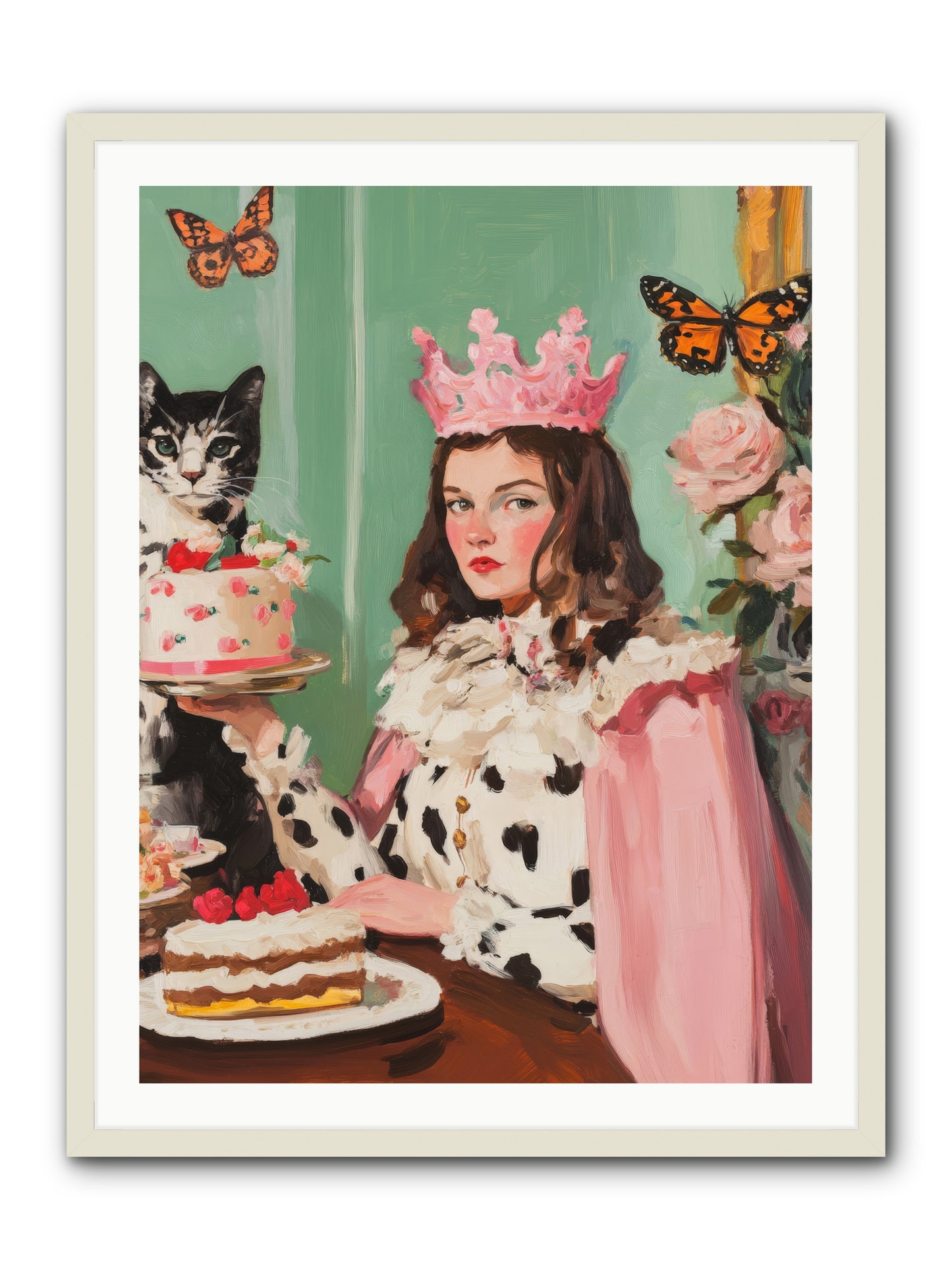 Magic's Soft MarkRez2 zGood -- Framed Print - White 30x40