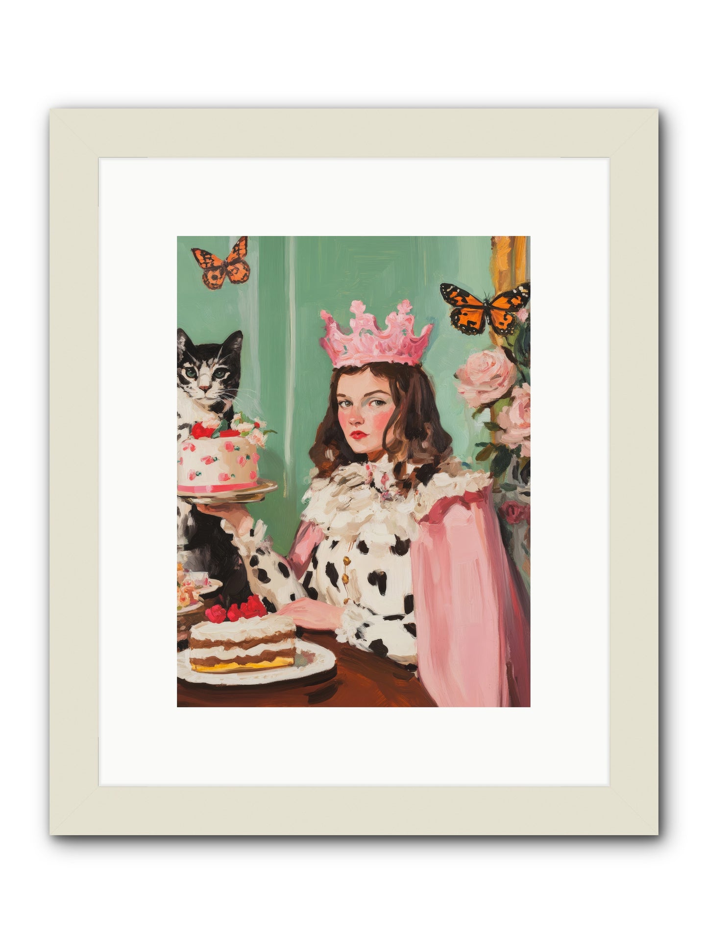 Magic's Soft MarkRez2 zGood -- Framed Print - White 9x12