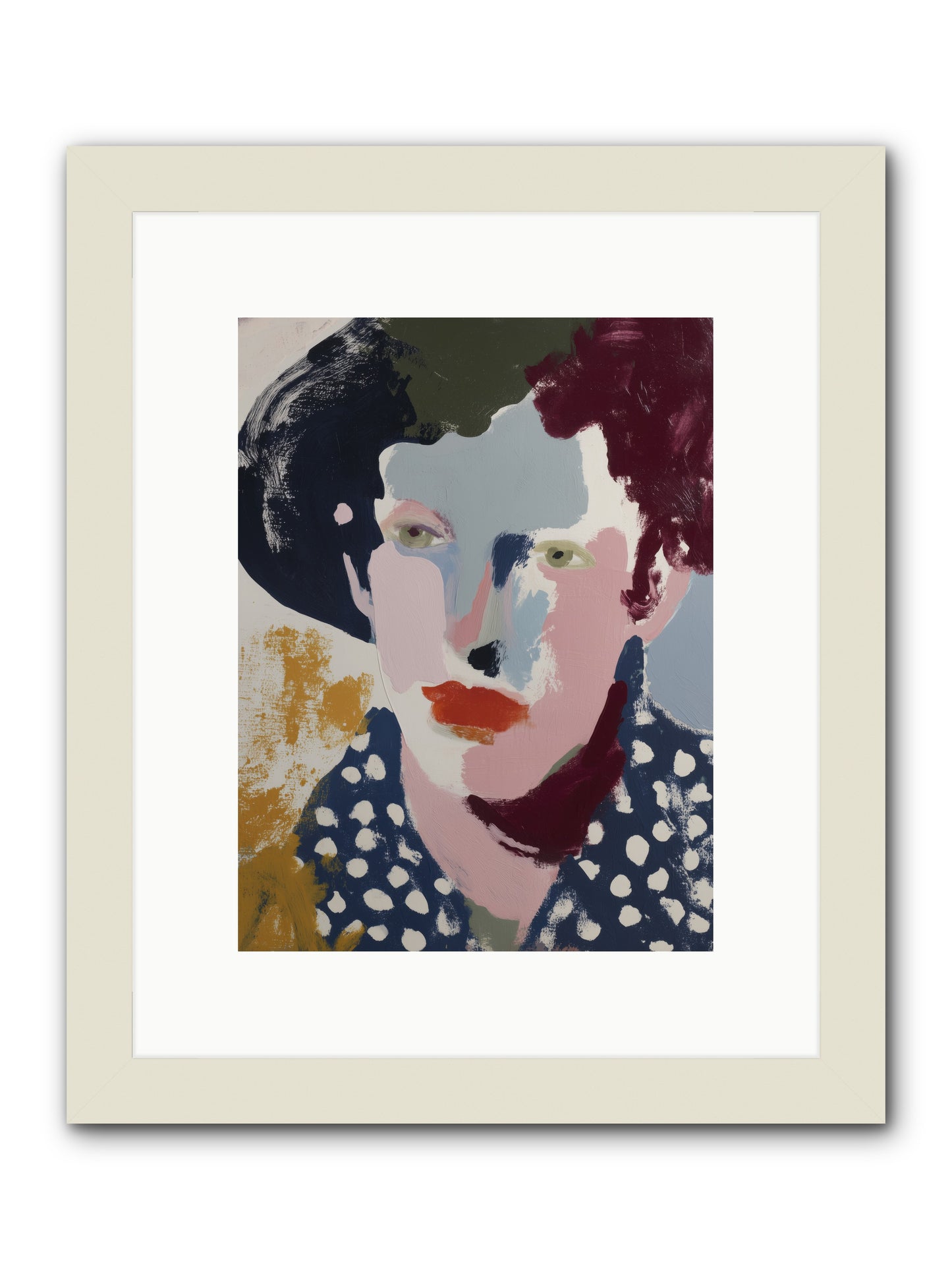 Magnified -- Framed Print - White 9x12